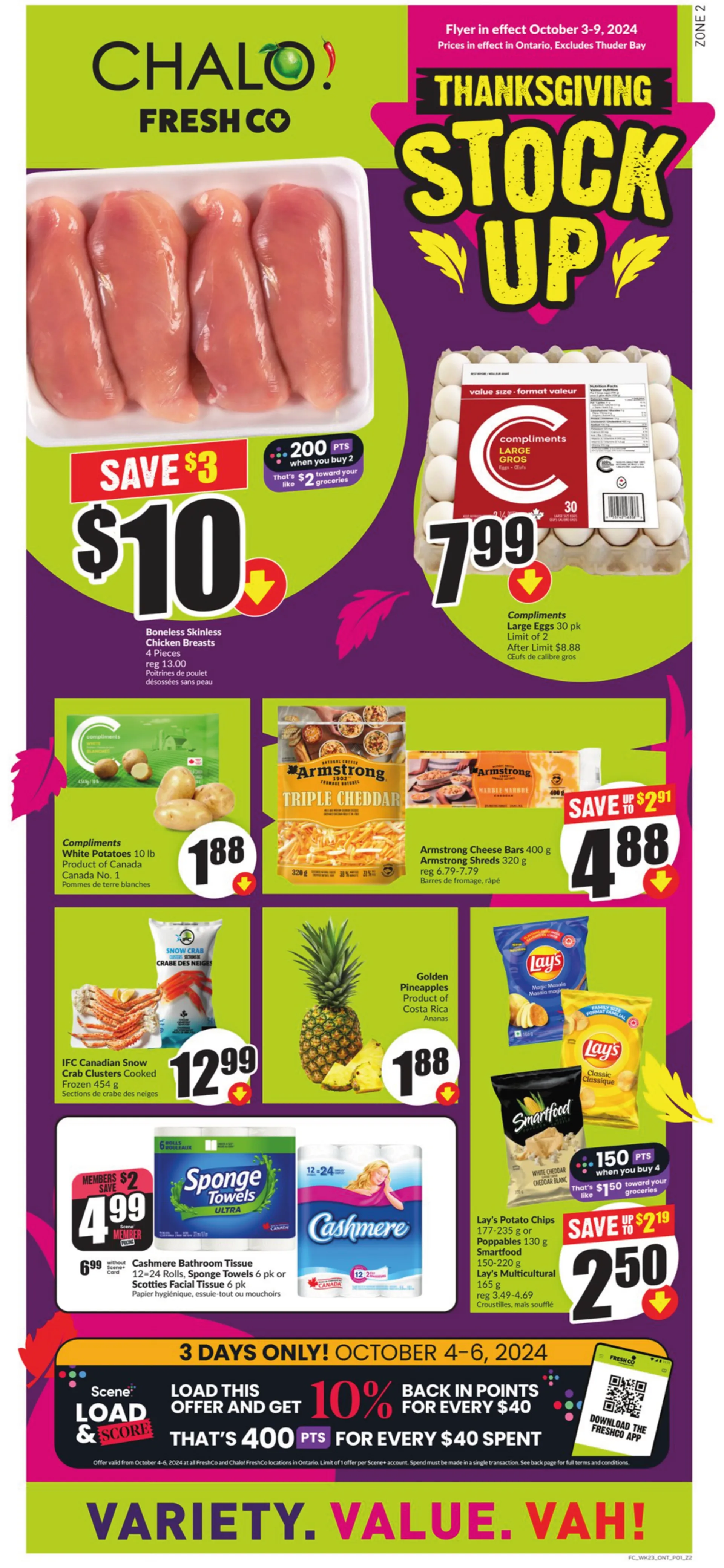 Chalo Clearance Sale from October 2 to October 9 2024 - flyer page 