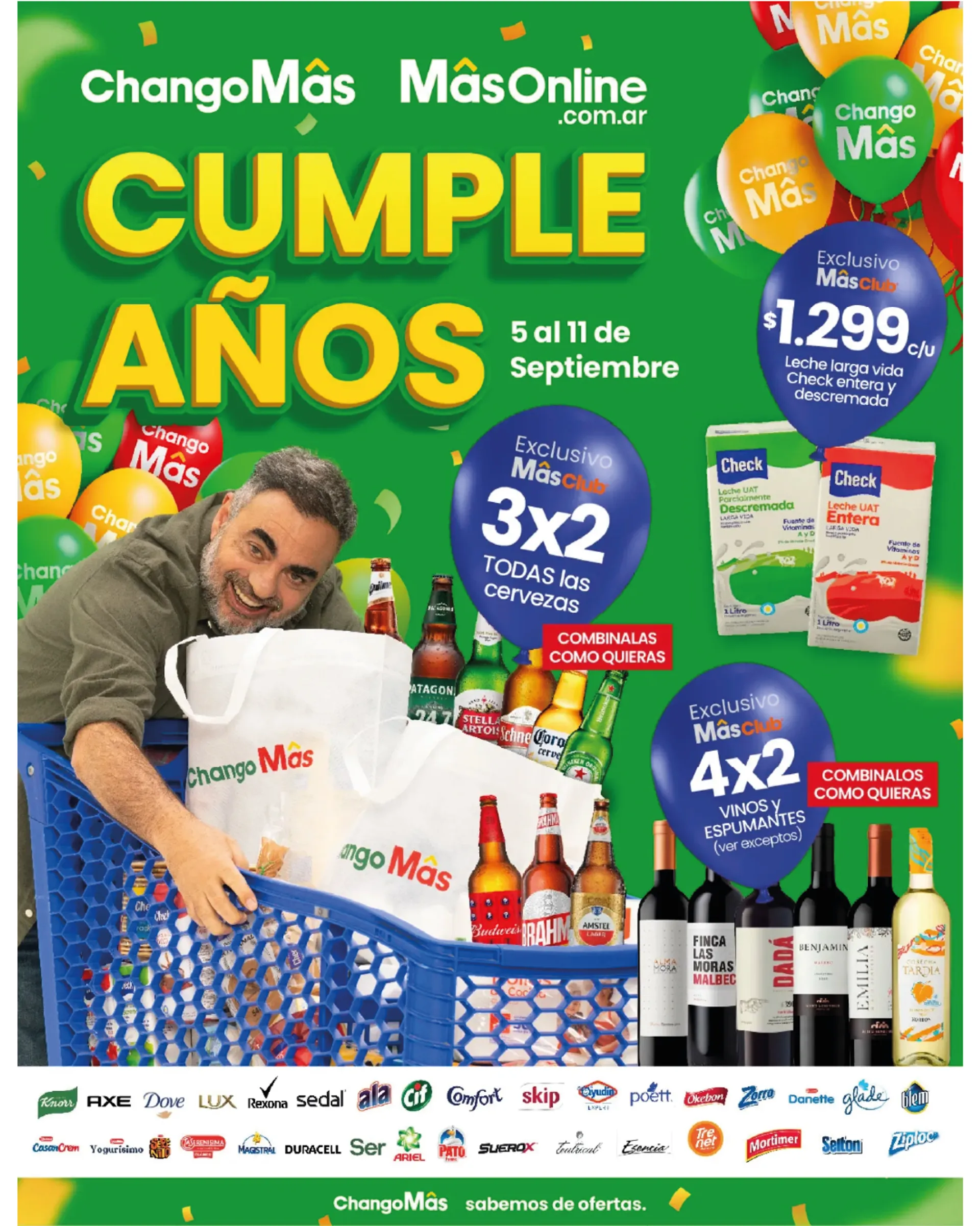 Ofertas de Changomas Ofertas y descuentos 5 de septiembre al 11 de septiembre 2024 - Página 1 del catálogo