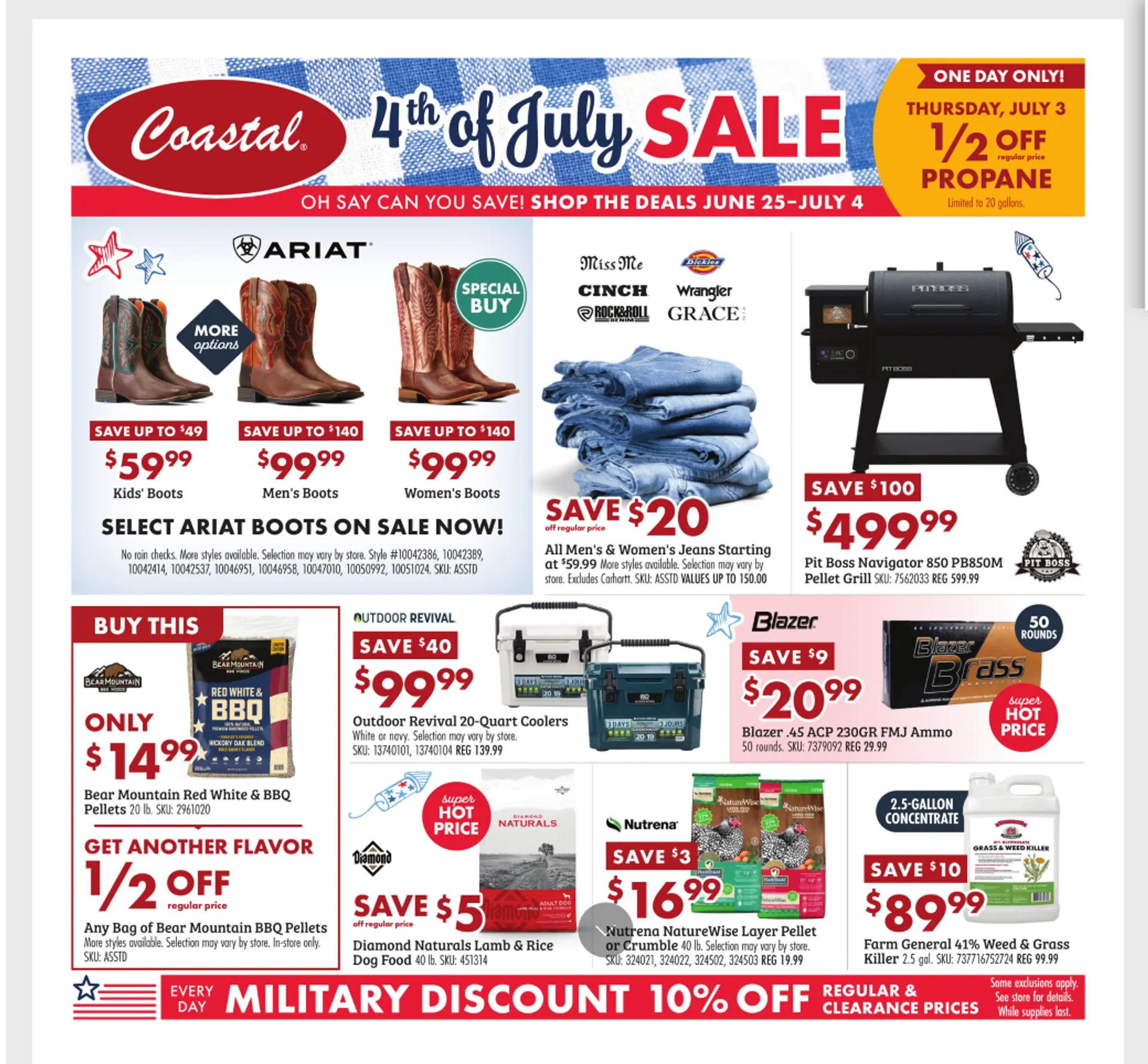 Weekly ad Weekly Ad from June 25 to July 4 2025 - Page 1