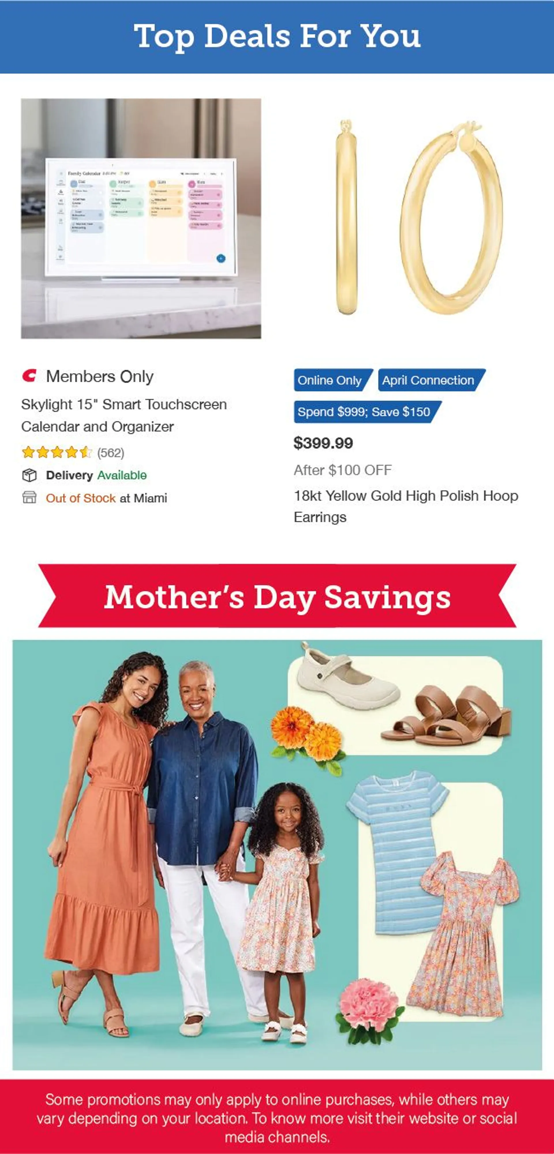 Weekly ad Costco Mother’s Day Savings from April 29 to May 11 2025 - Page 9