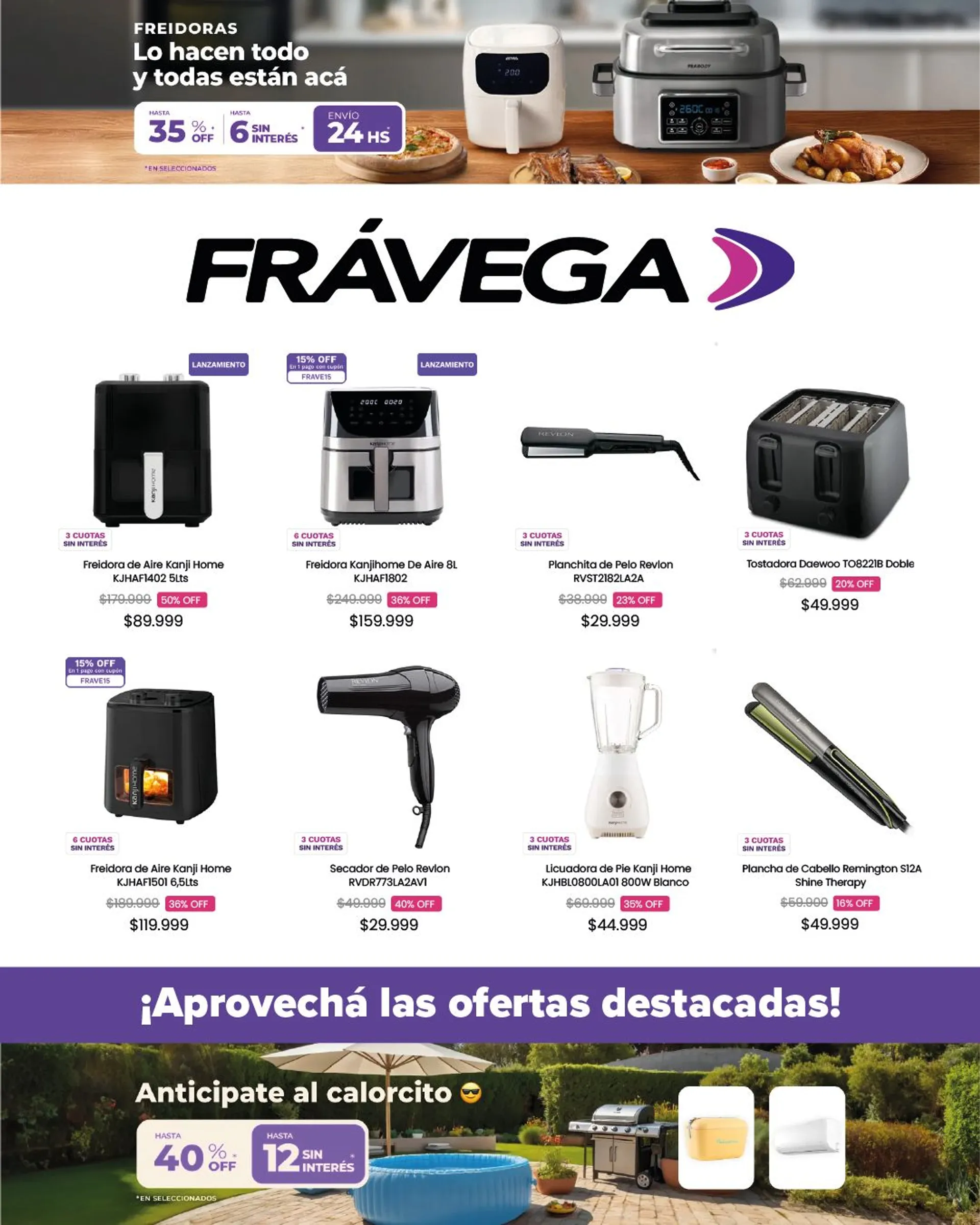 Ofertas de Frávega Ofertas semanales 17 de octubre al 24 de octubre 2024 - Página 1 del catálogo