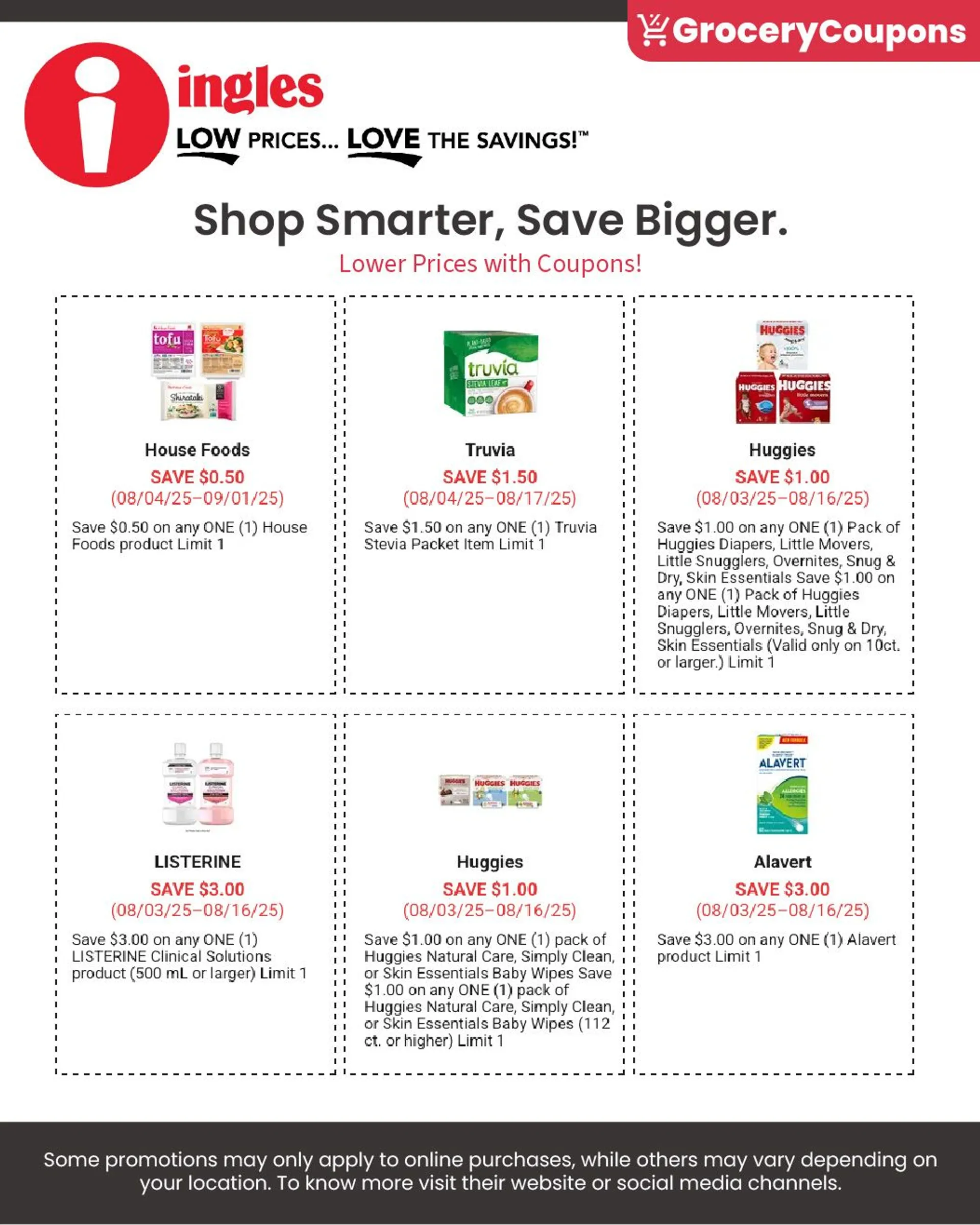 Weekly ad Ingles coupons from August 5 to August 30 2025 - Page 1