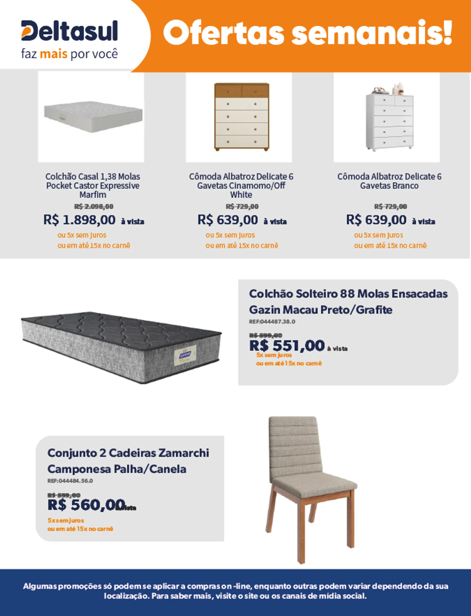 Encarte de Deltasul Ofertas semanais! 22 de abril até 6 de maio 2025 - Pagina 3
