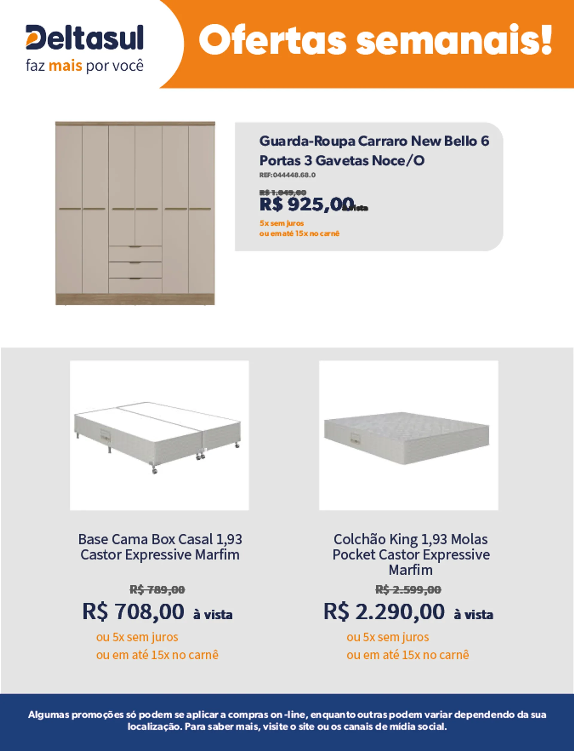 Encarte de Deltasul Ofertas semanais! 22 de abril até 6 de maio 2025 - Pagina 2