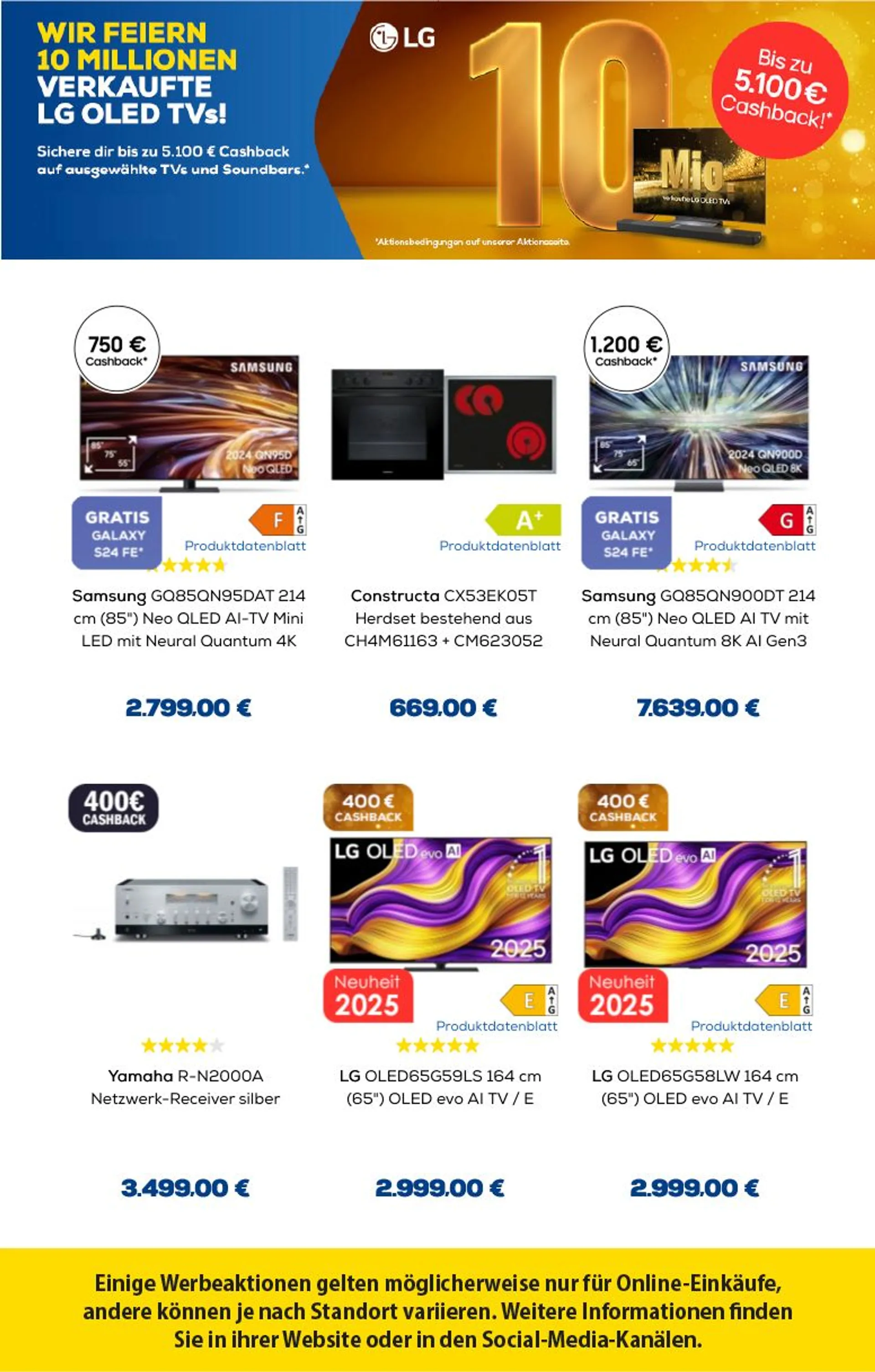 Euronics Deals & Rabatte von 12. Mai bis 26. Mai 2025 - Prospekt seite 4