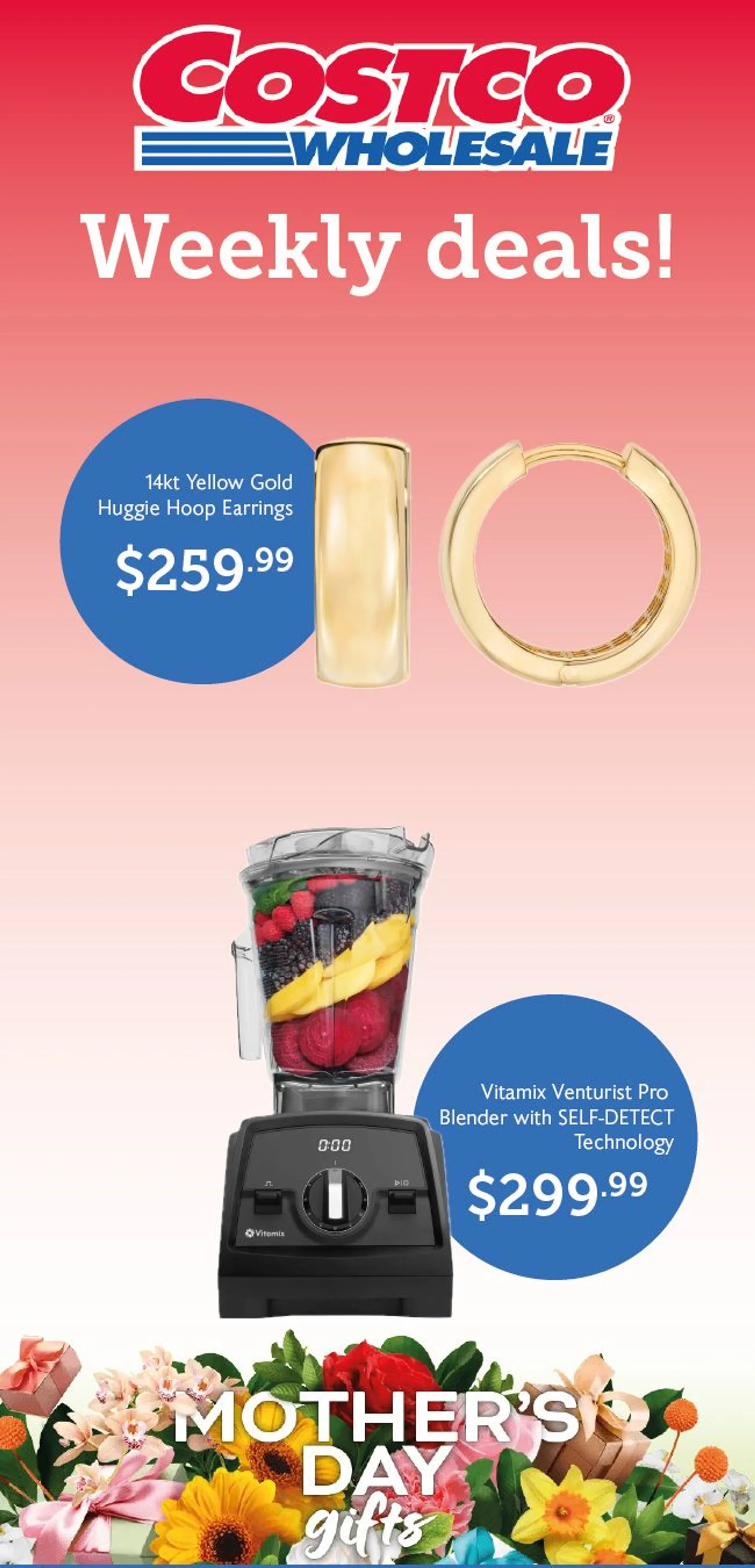 Weekly ad Costco Mother’s Day Savings from April 29 to May 11 2025 - Page 