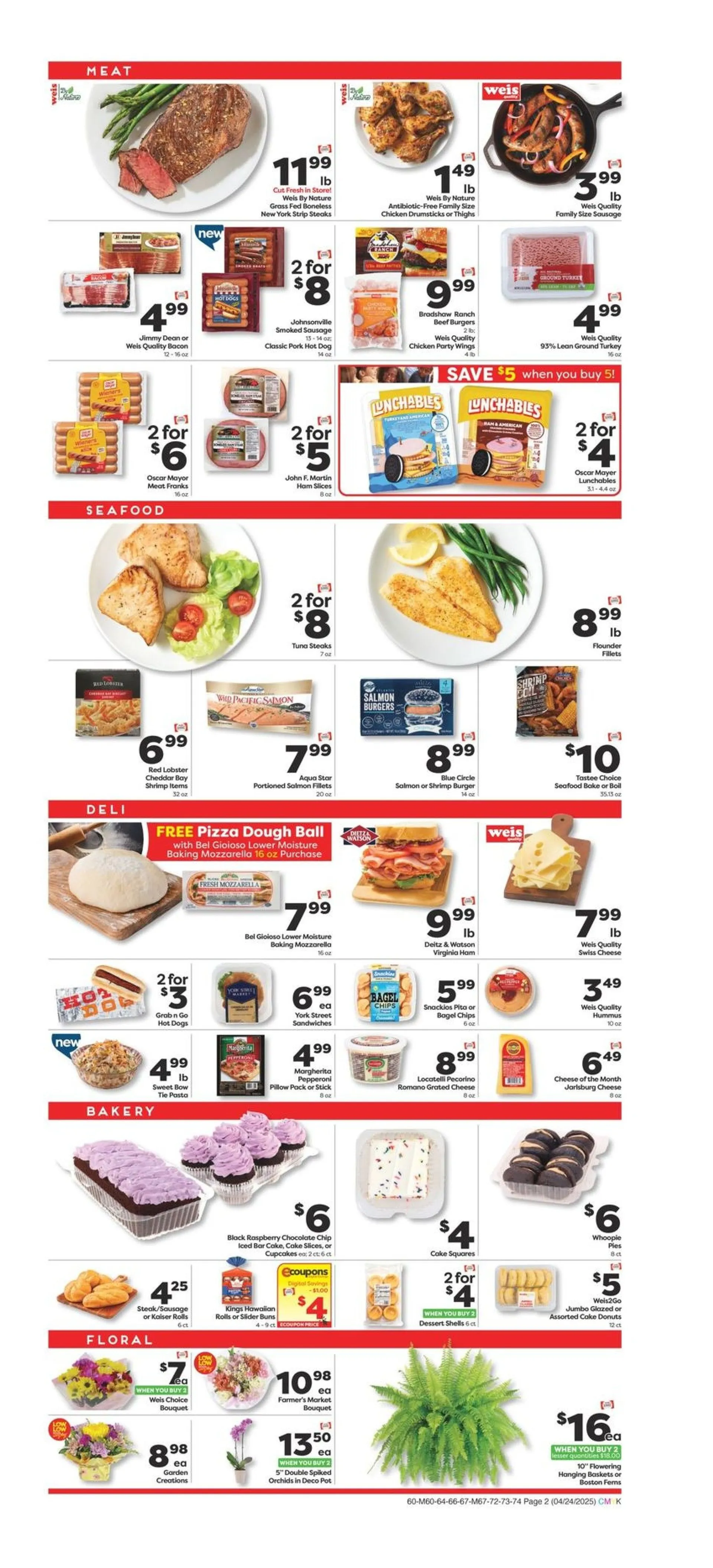 Weekly ad Weis Deals from April 30 to May 28 2025 - Page 2