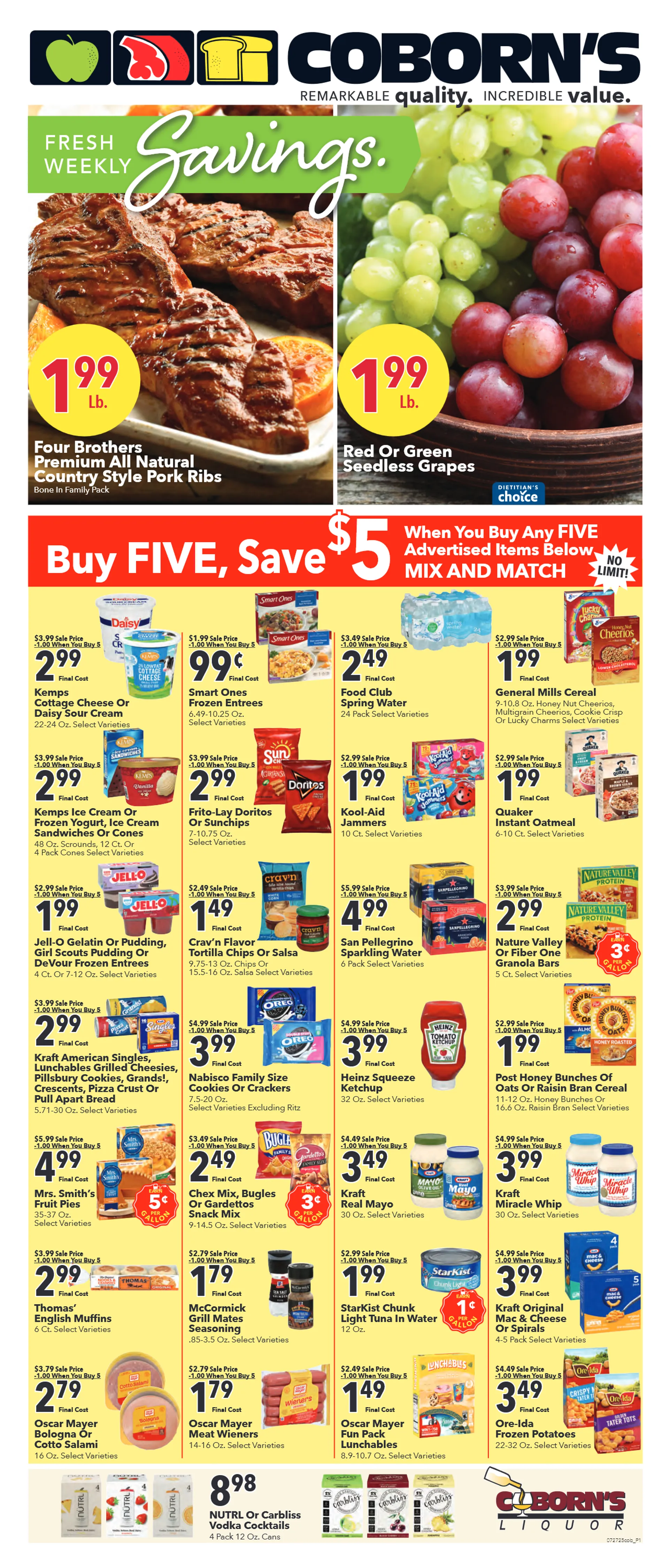 Weekly ad Coborn's Sales from July 27 to August 2 2025 - Page 1