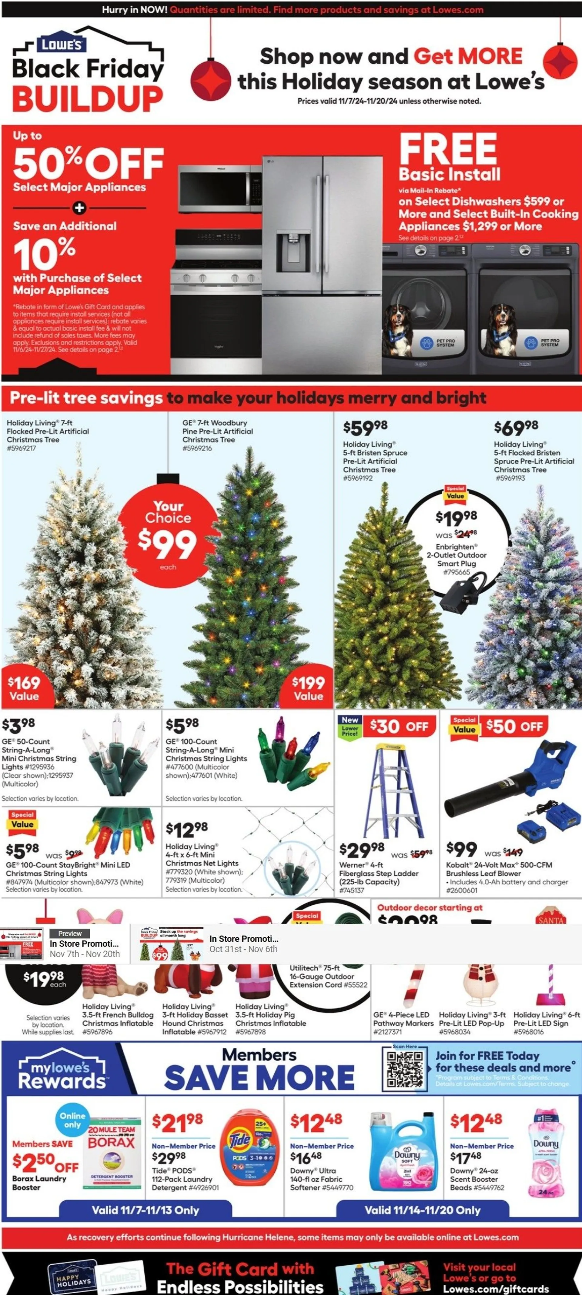 Weekly ad Lowe's Weekly Ad from November 7 to November 20 2024 - Page 