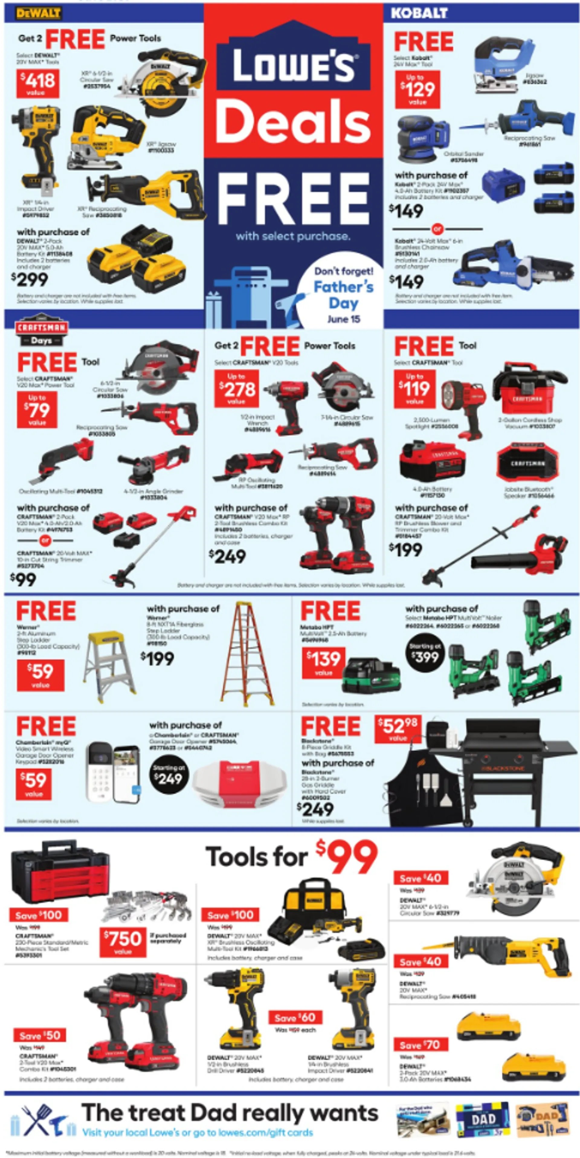 Weekly ad Lowe's Deals from June 5 to June 18 2025 - Page 