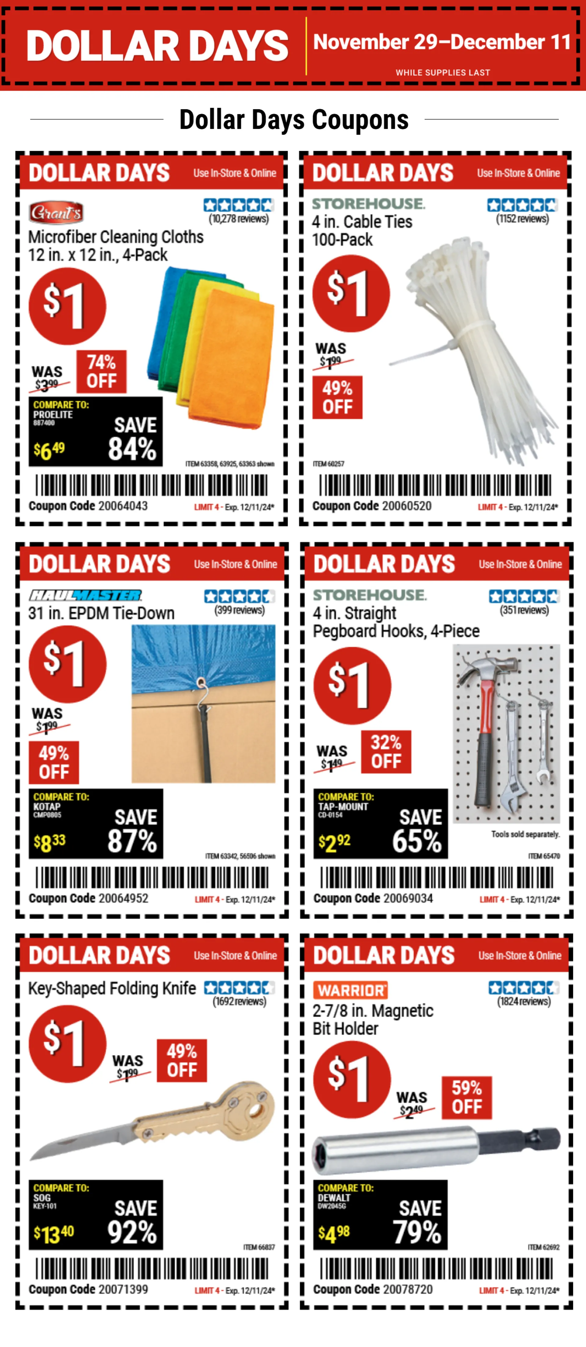 Weekly ad Christmas Coupons from December 9 to December 15 2024 - Page 