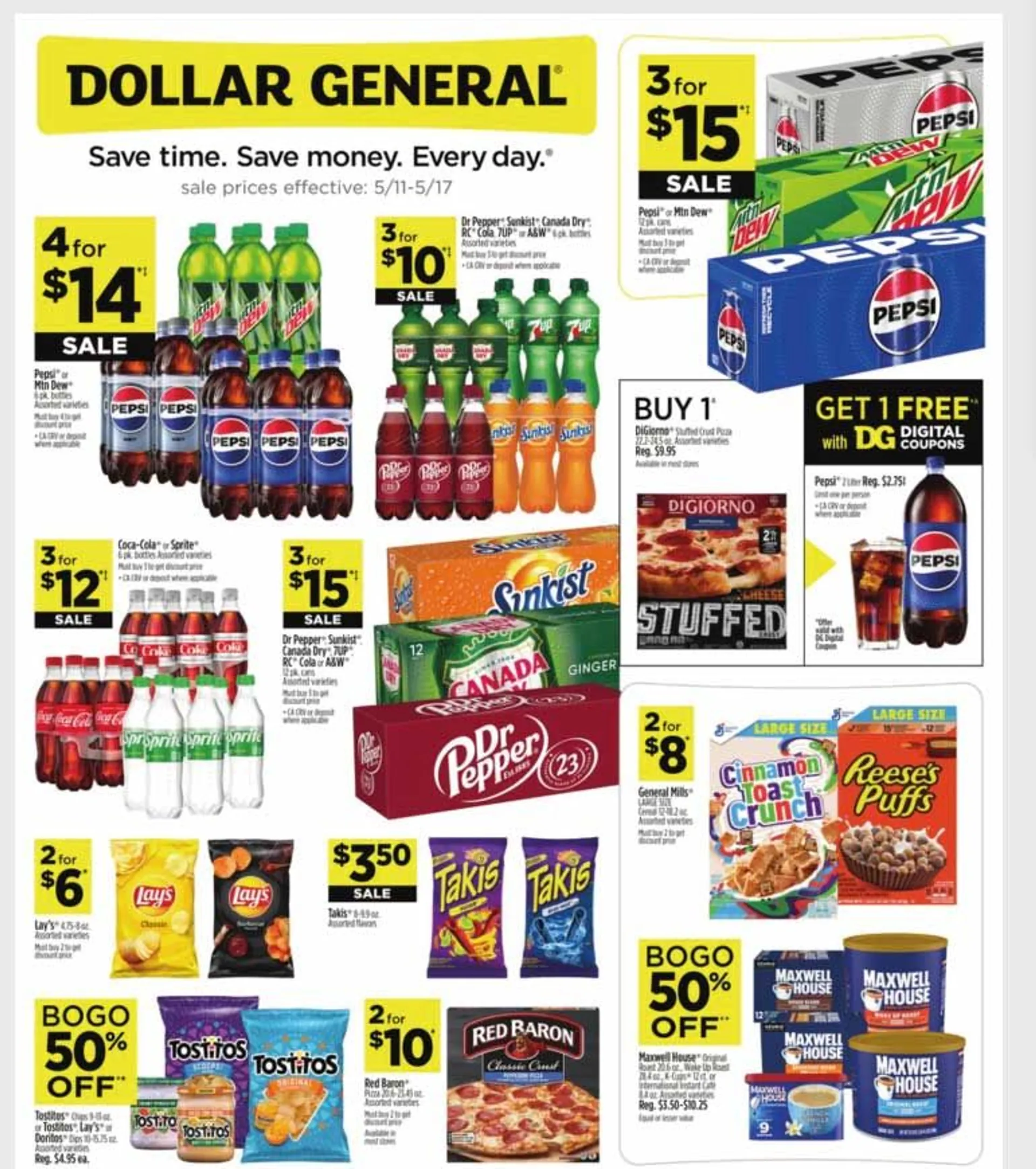 Weekly ad Dollar general Weekly Ad from May 16 to May 19 2025 - Page 