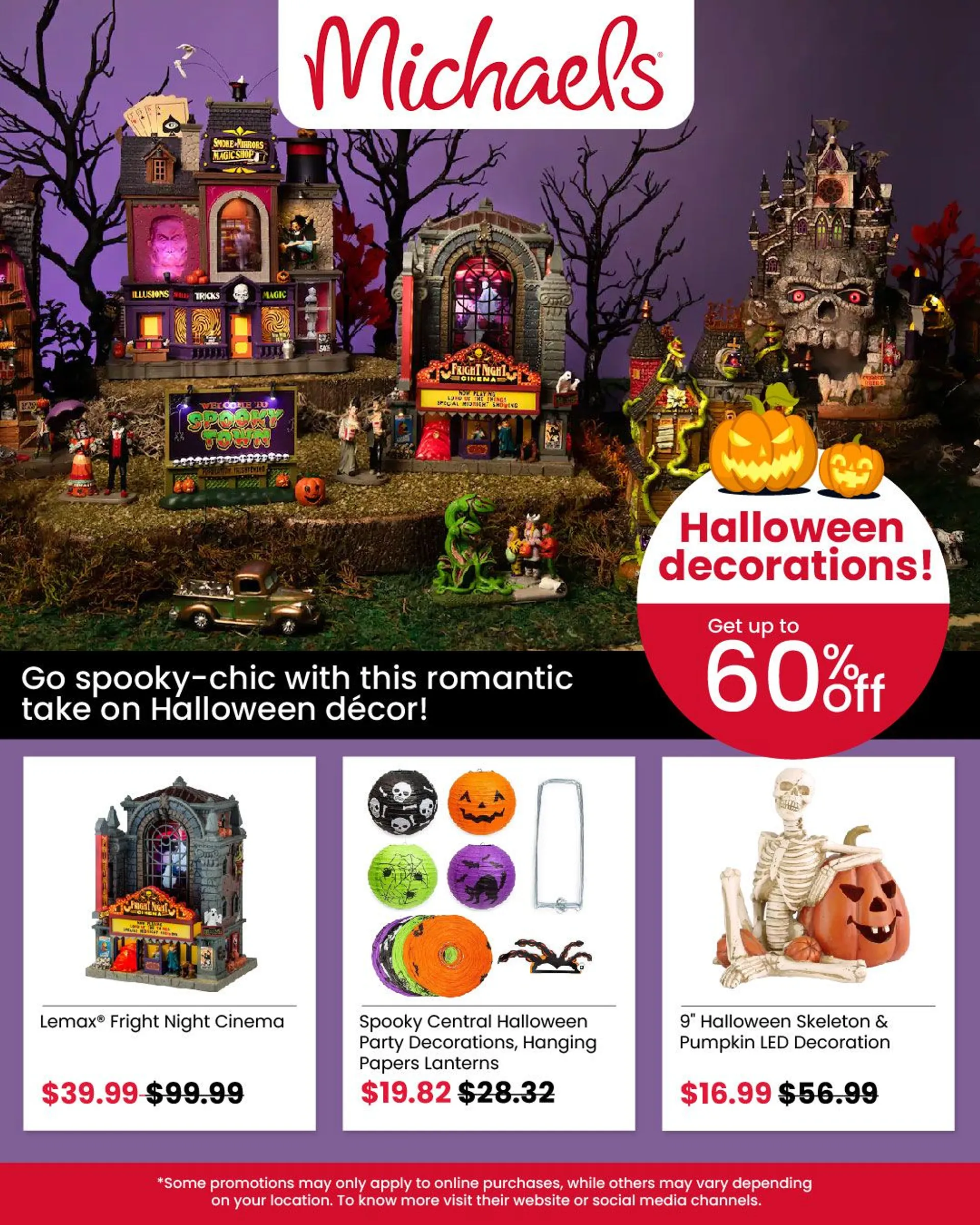 Weekly ad Halloween deals at Michaels from October 25 to November 8 2024 - Page 