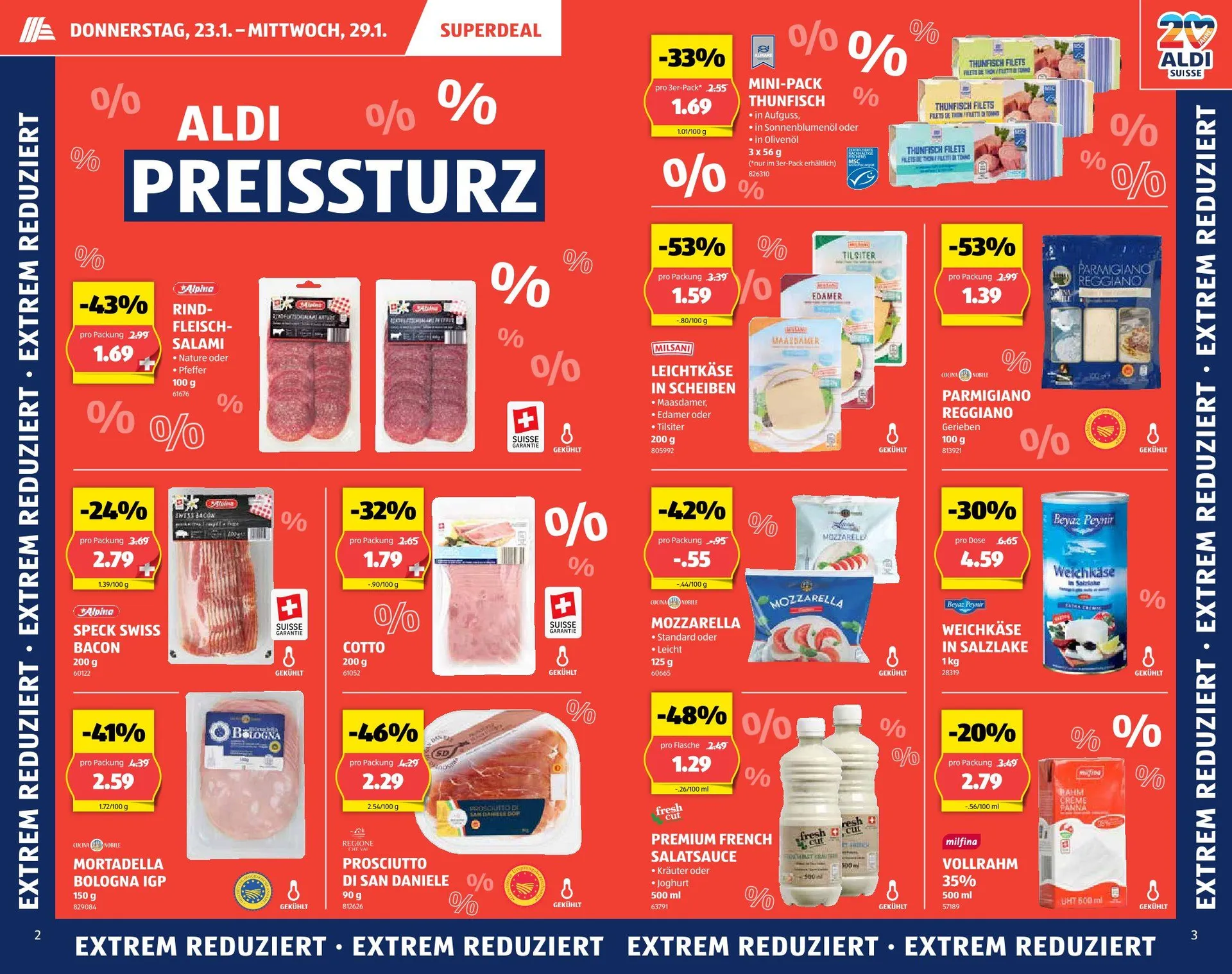 Aldi Prospekt von 23. Januar bis 25. Januar 2025 - Prospekt seite  2