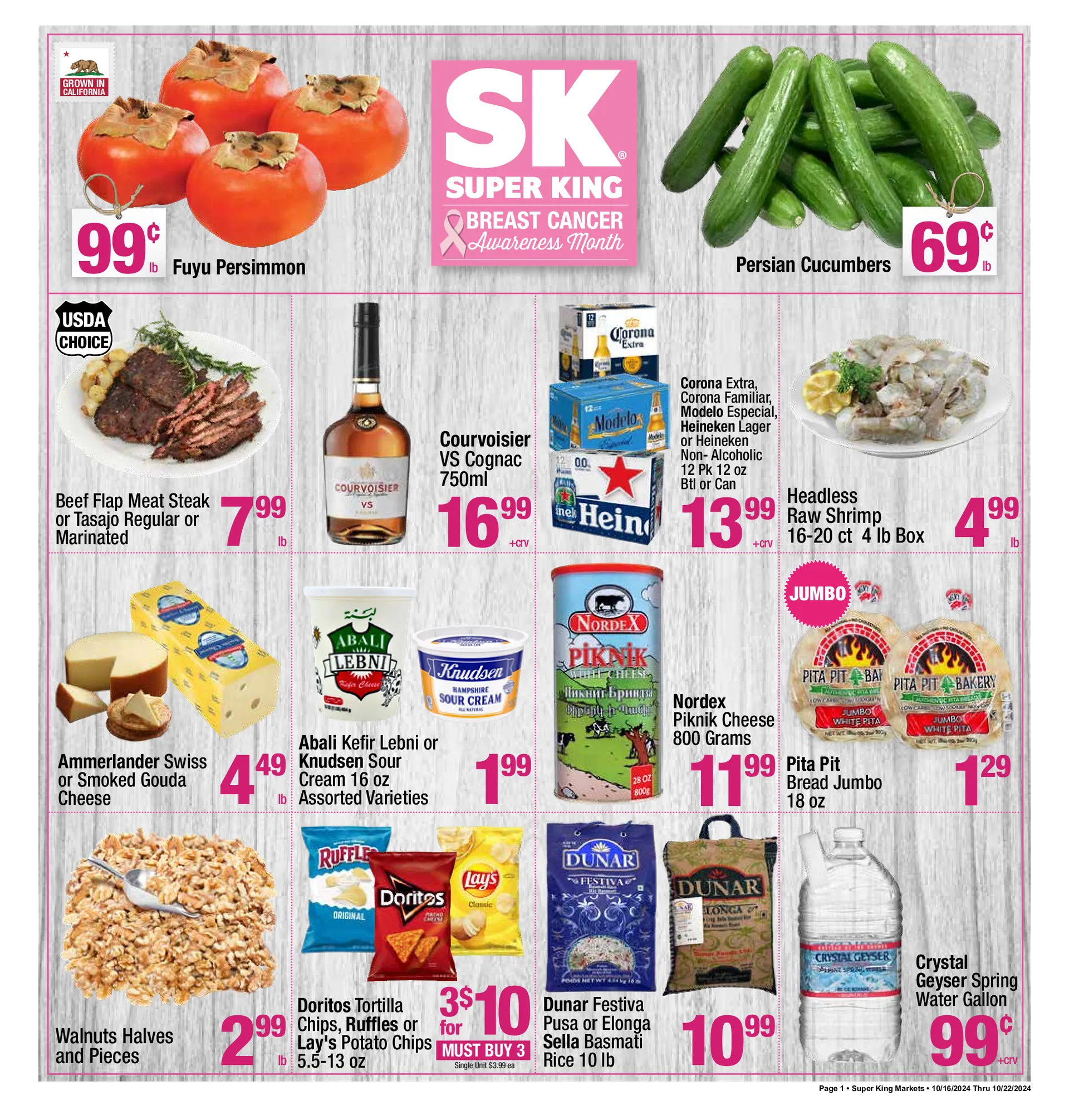 Weekly ad Super King Markets weekly ads from October 16 to October 22 2024 - Page 1