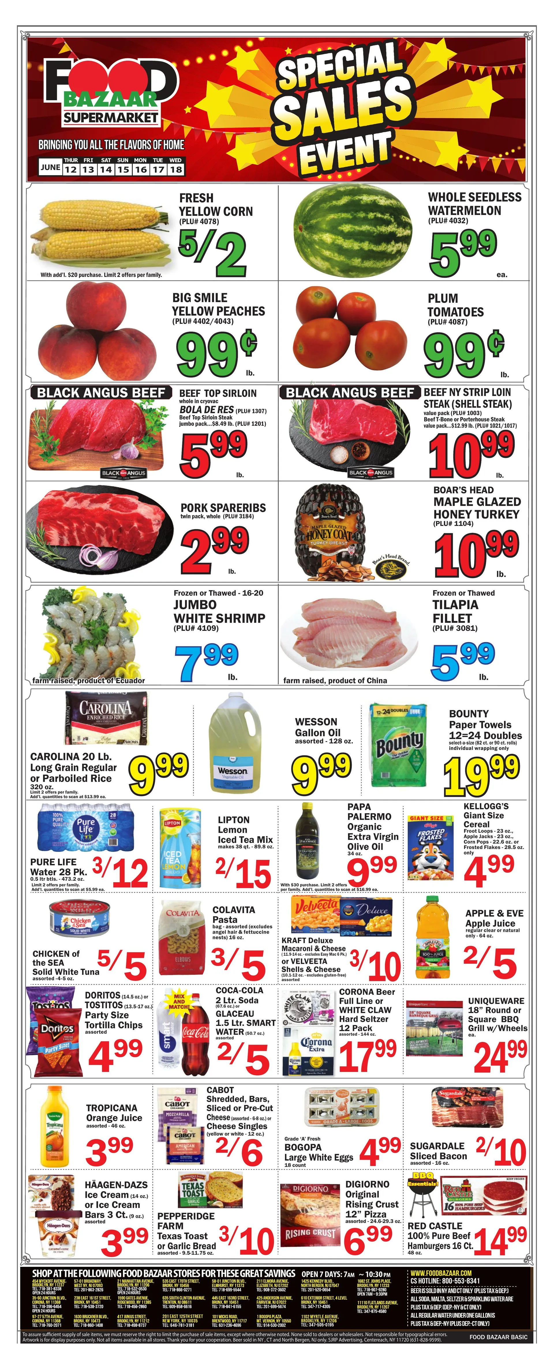 Weekly ad Food Bazaar weekly ads from June 12 to June 18 2025 - Page 1