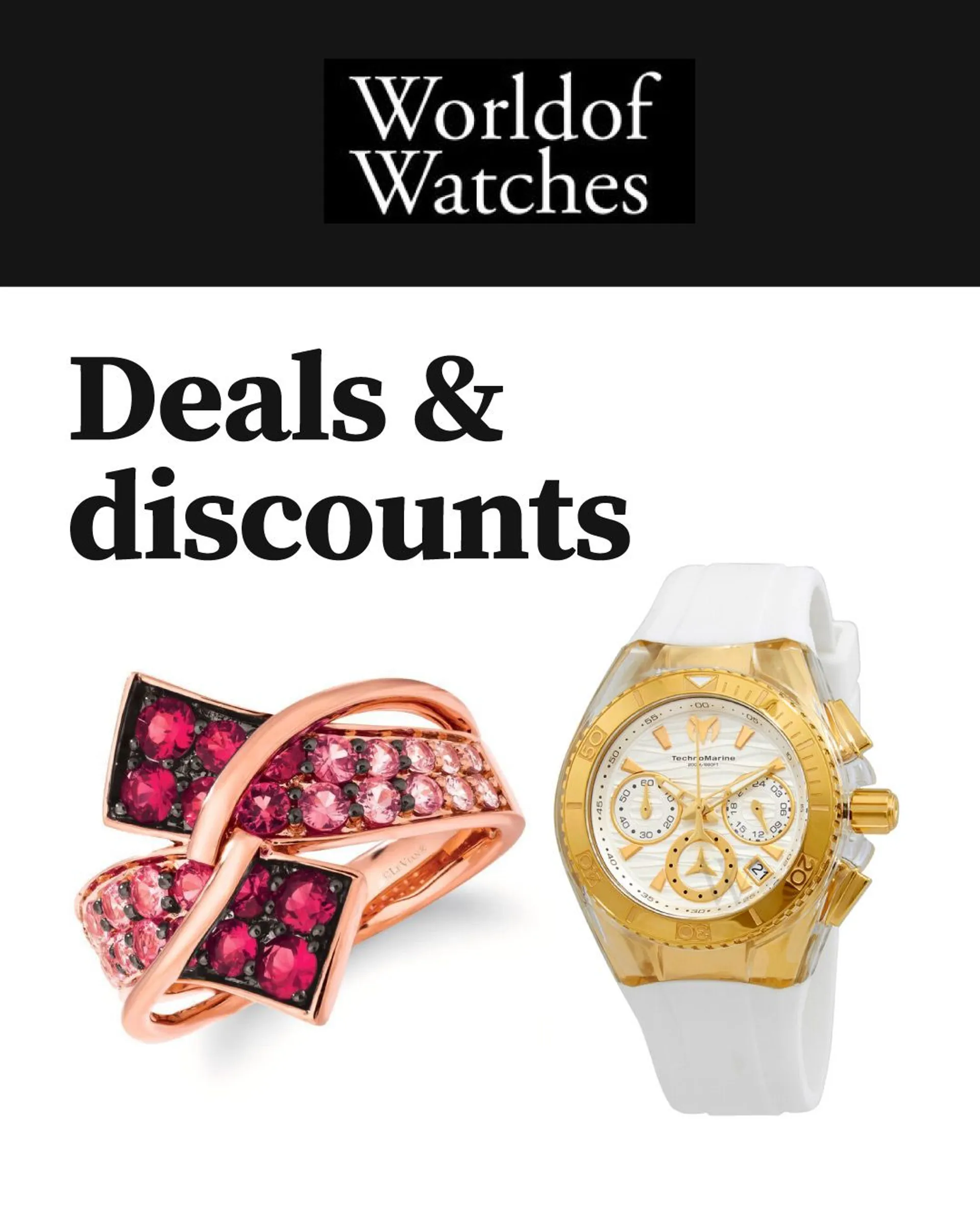 Weekly ad Christmas deals at World of Watches from December 20 to December 31 2024 - Page 