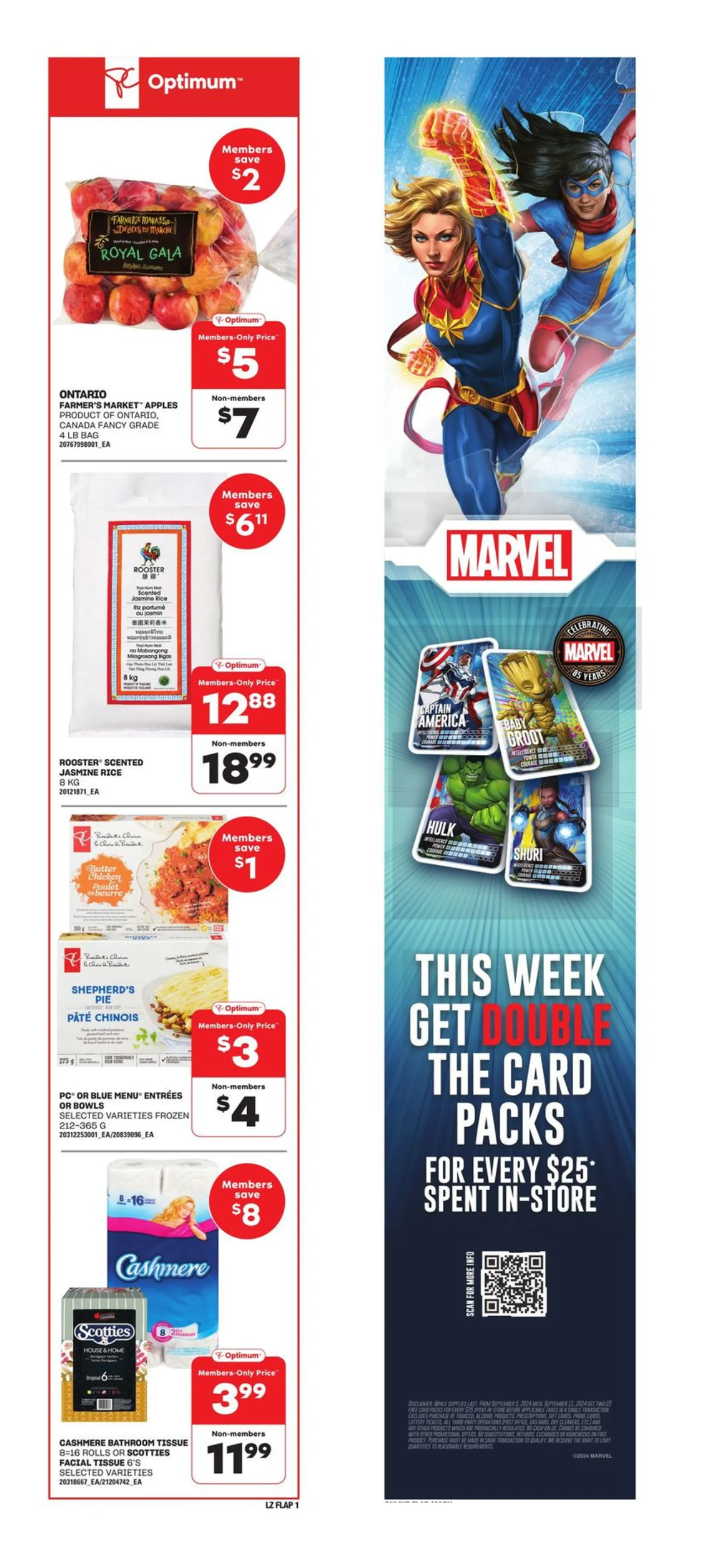 Zehrs weekly flyer from September 5 to September 11 2024 - flyer page 