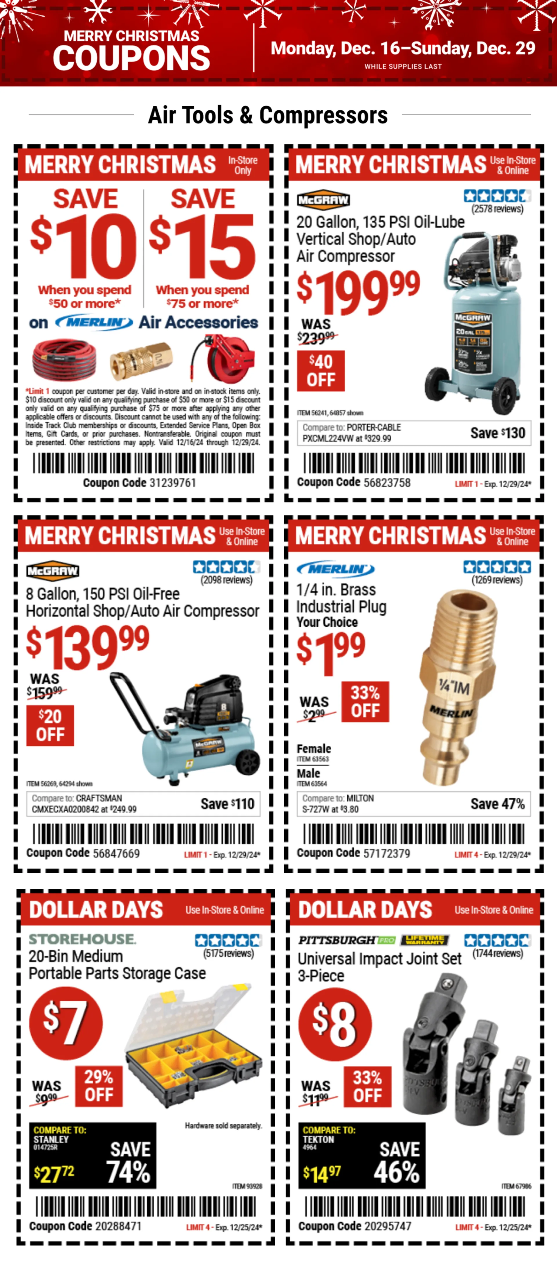 Weekly ad Christmas coupons from December 18 to December 29 2024 - Page 12