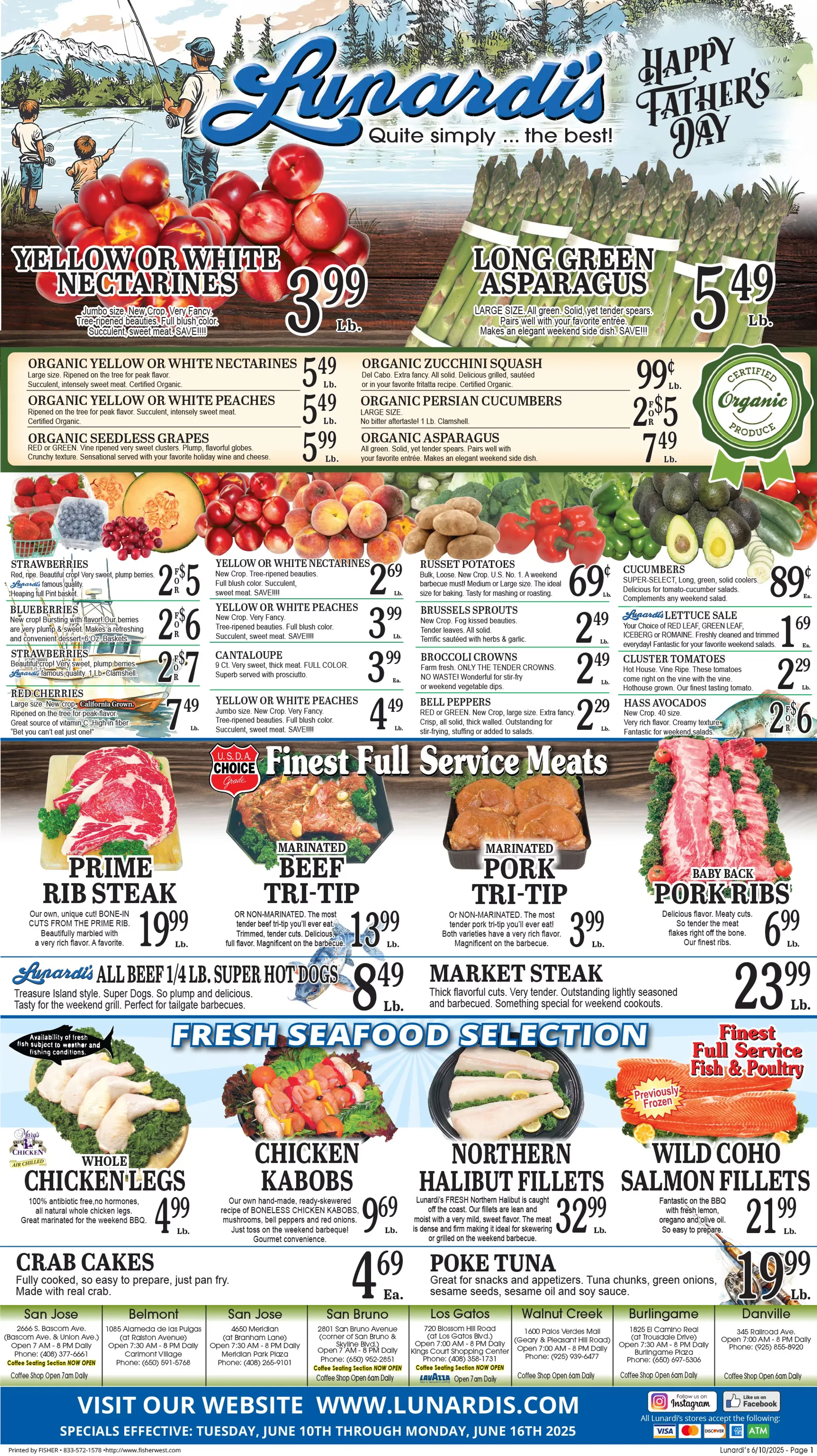 Weekly ad Lunardi's weekly ads from June 10 to June 16 2025 - Page 1
