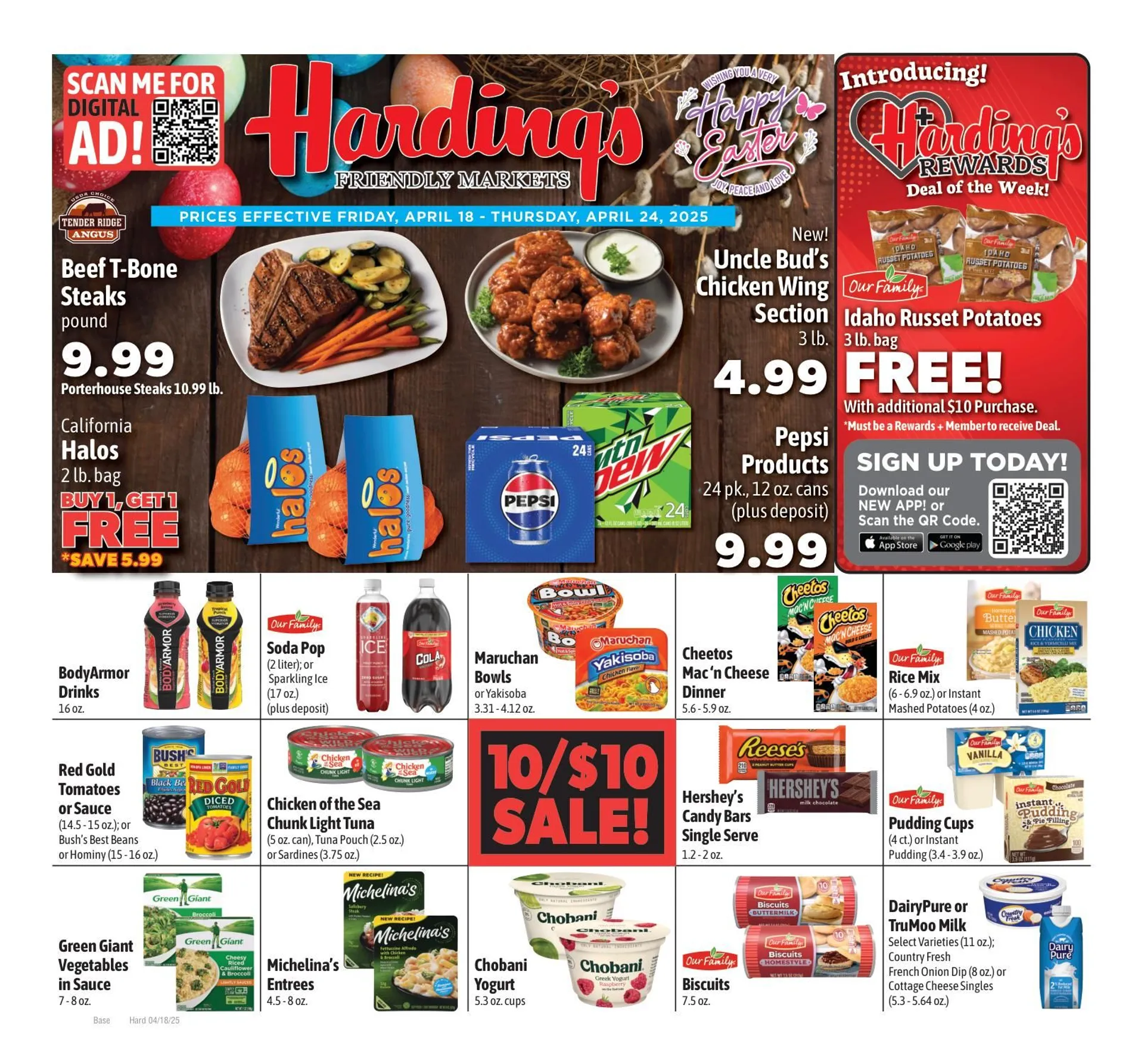 Weekly ad Harding's Markets Sales from April 18 to April 24 2025 - Page 