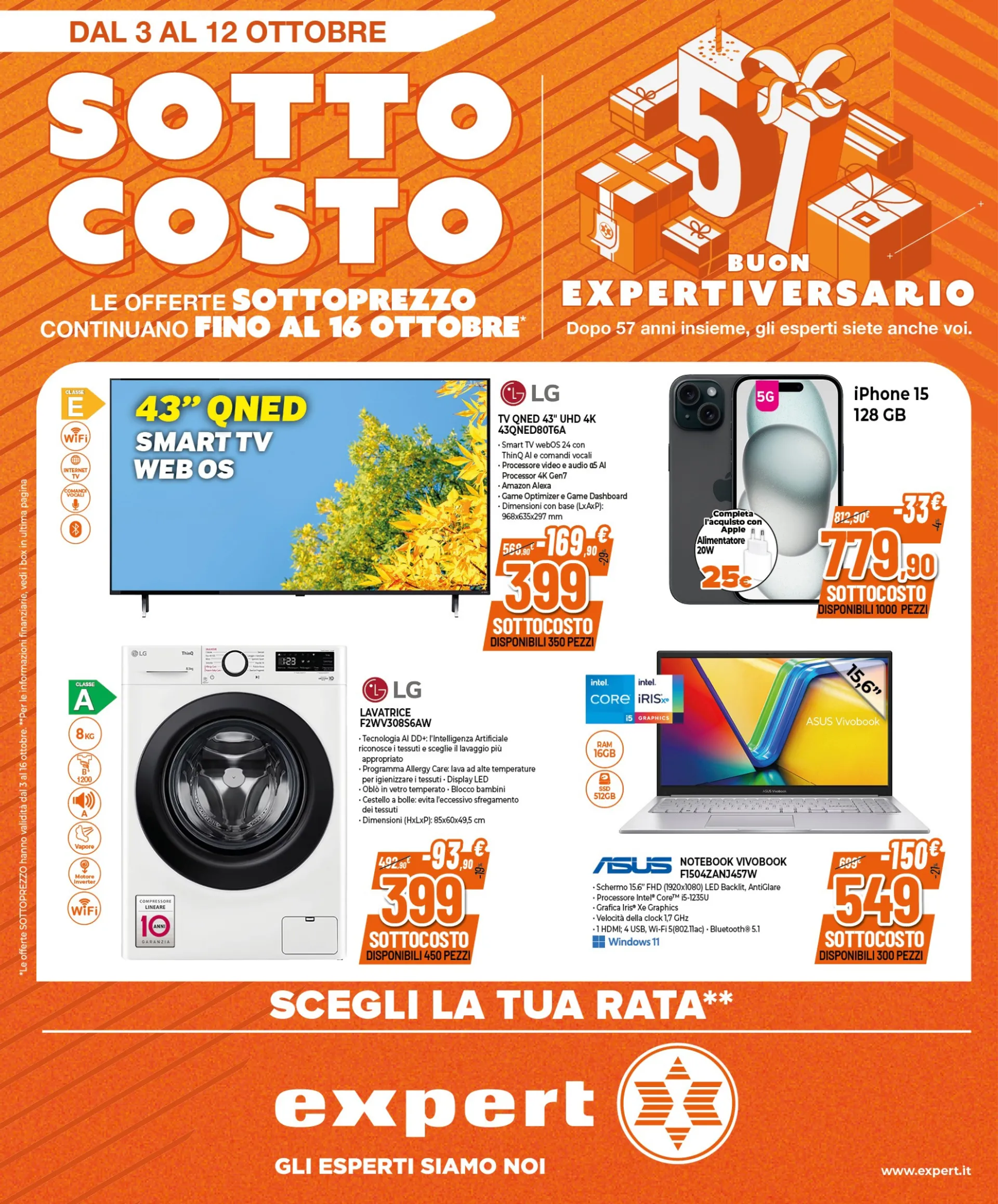 Offerta speciale di Expert da 3 ottobre a 12 ottobre di 2024 - Pagina del volantino 