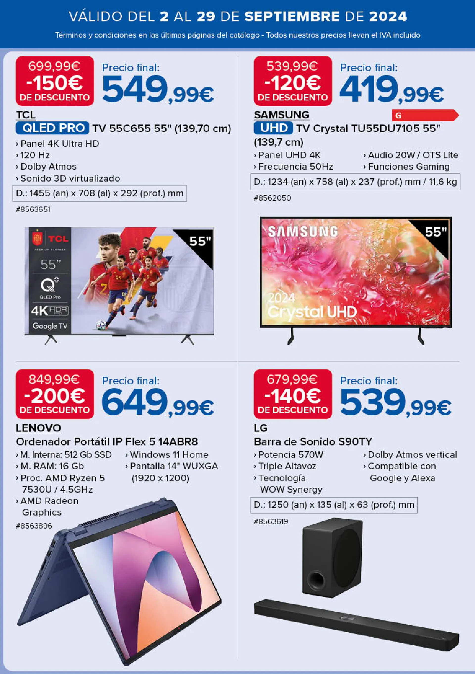 Catálogo de Costco Ofertas de Folletos 2 de septiembre al 29 de septiembre 2024 - Página 2