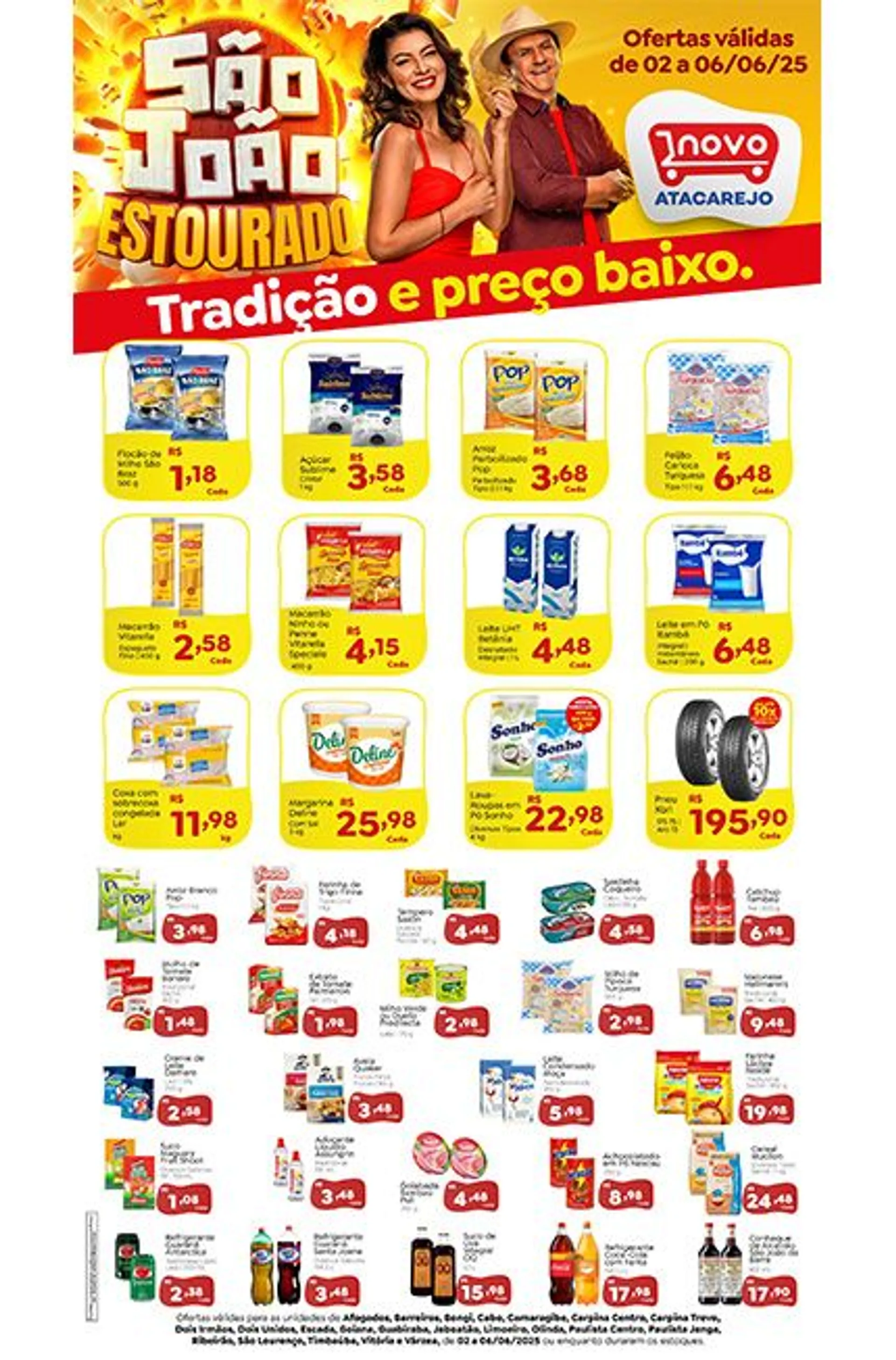 Encarte de Novo Atacarejo Ofertas 2 de junho até 6 de junho 2025 - Pagina 