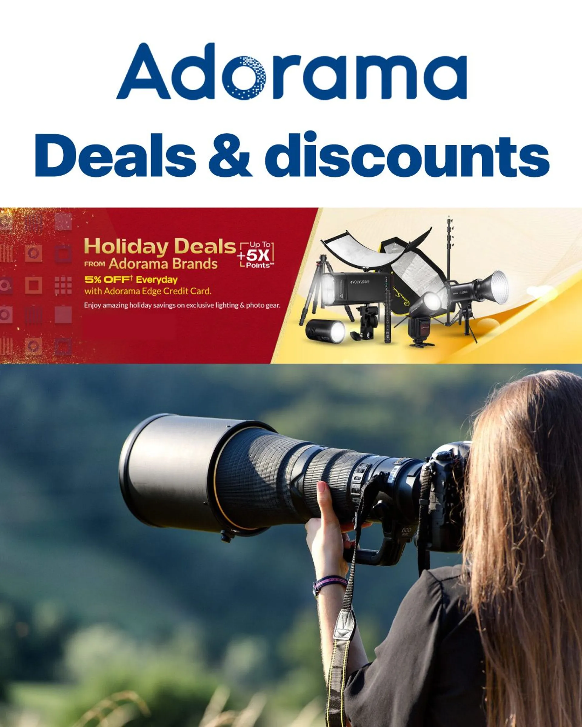 Weekly ad Christmas deals at Adorama from December 20 to December 31 2024 - Page 