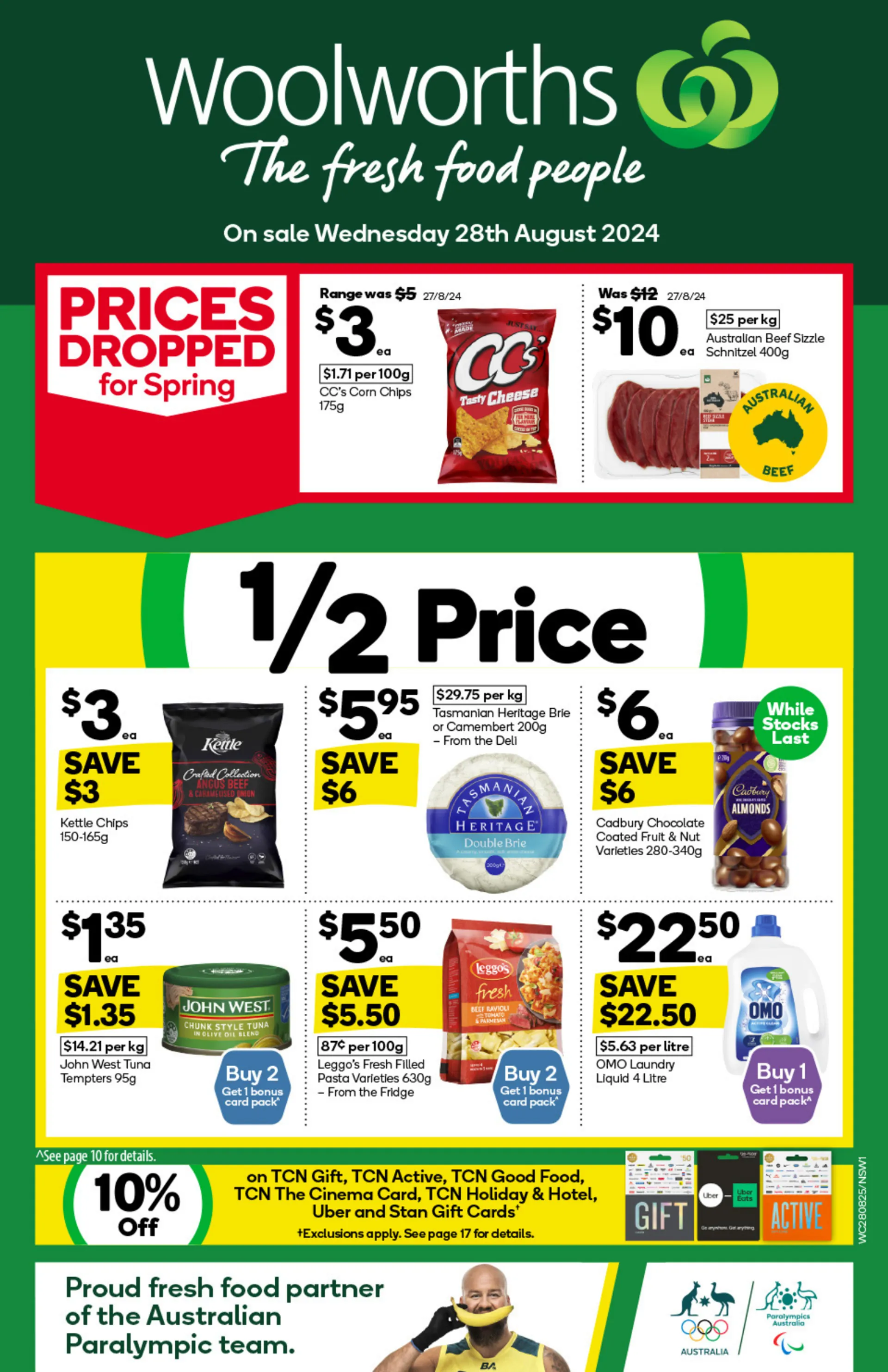 Woolworths Weekly Ad - Catalogue valid from 28 August to 3 September 2024 - page 