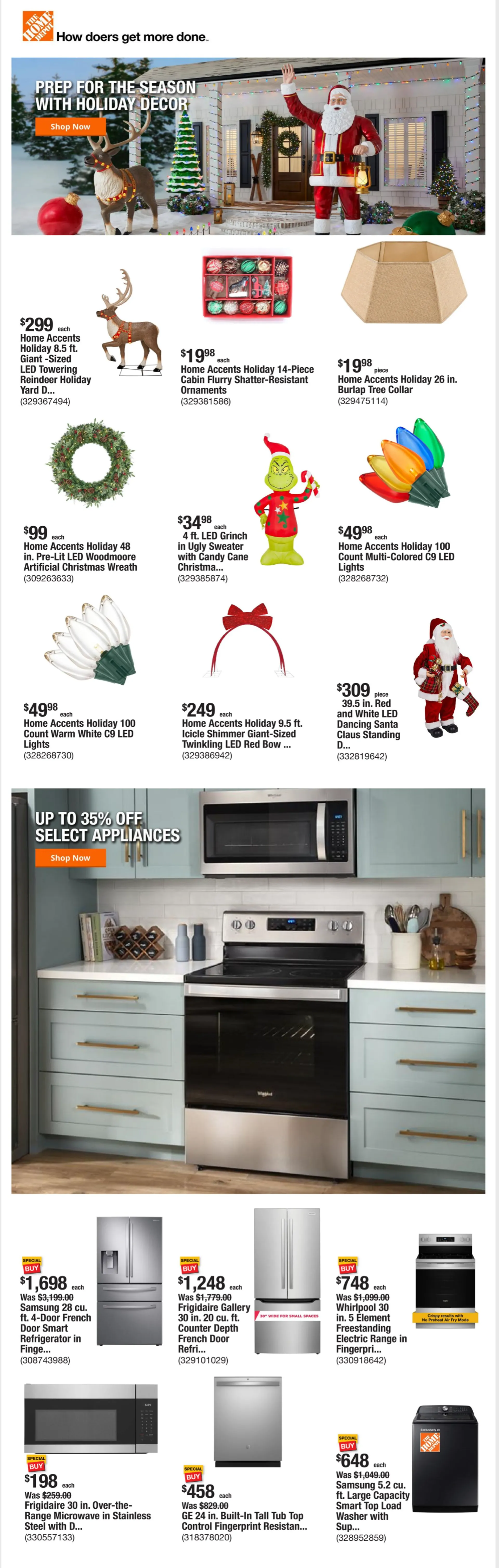 Weekly ad The Home Depot Weekly Ad from October 31 to November 7 2024 - Page 