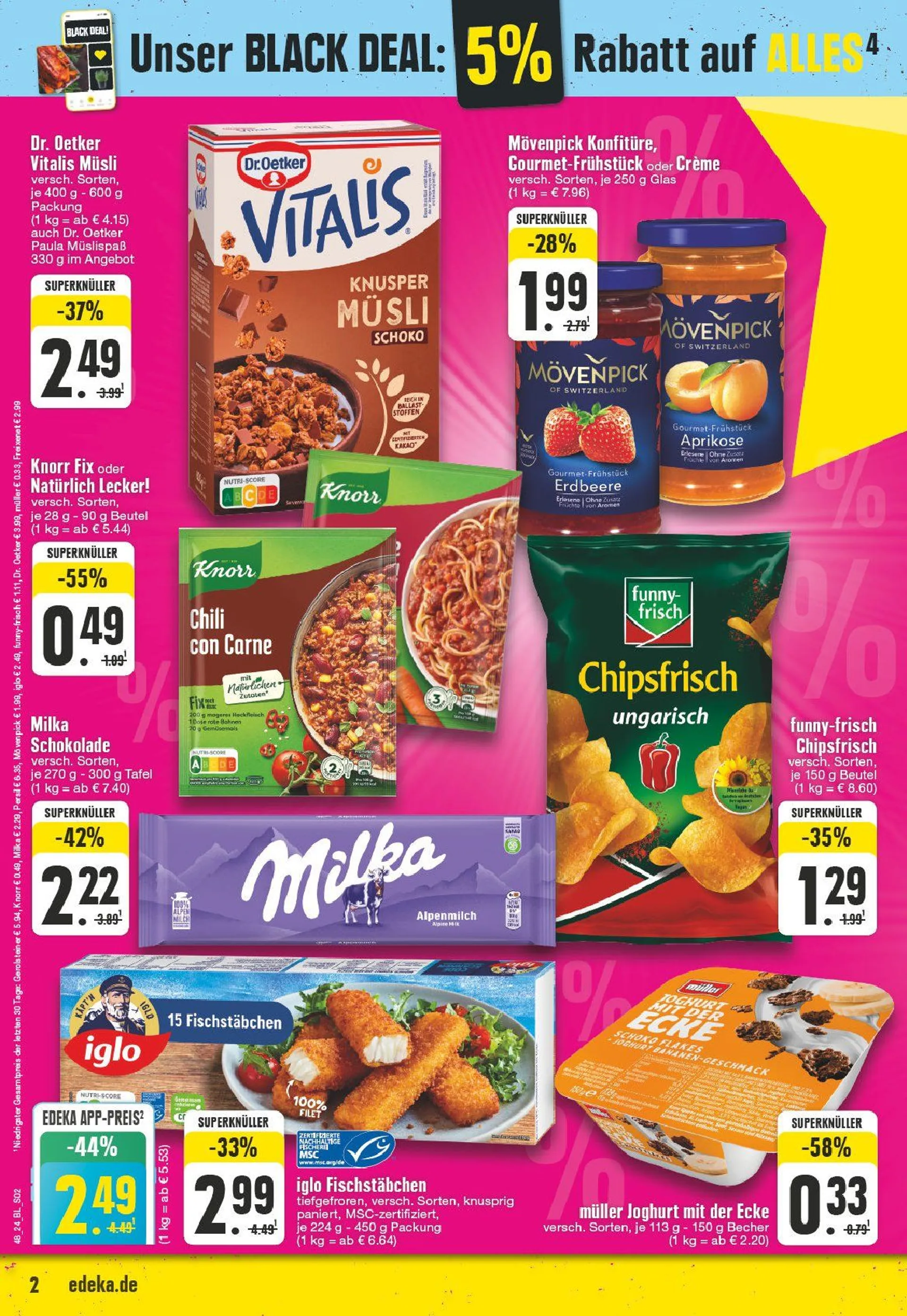 Edeka Propsket von 25. November bis 30. November 2024 - Prospekt seite 2