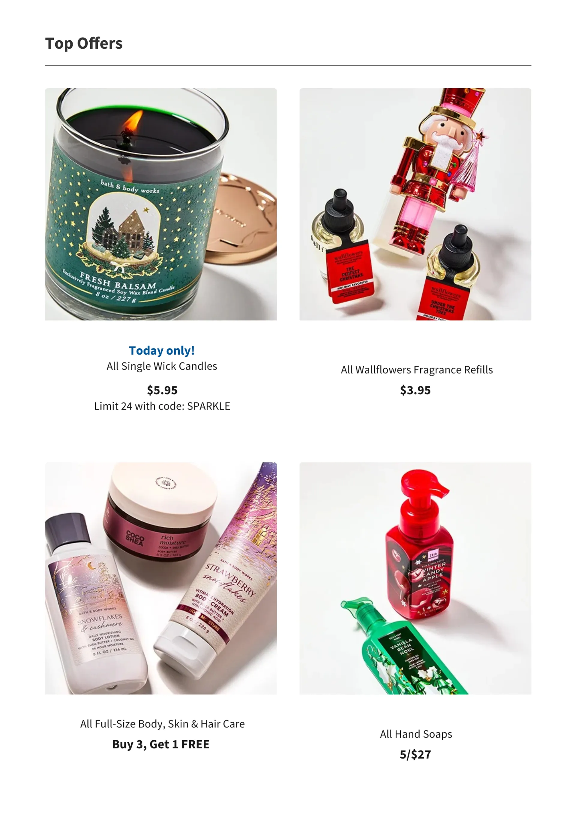 Weekly ad Bath & Body Works sales from November 21 to November 30 2024 - Page 