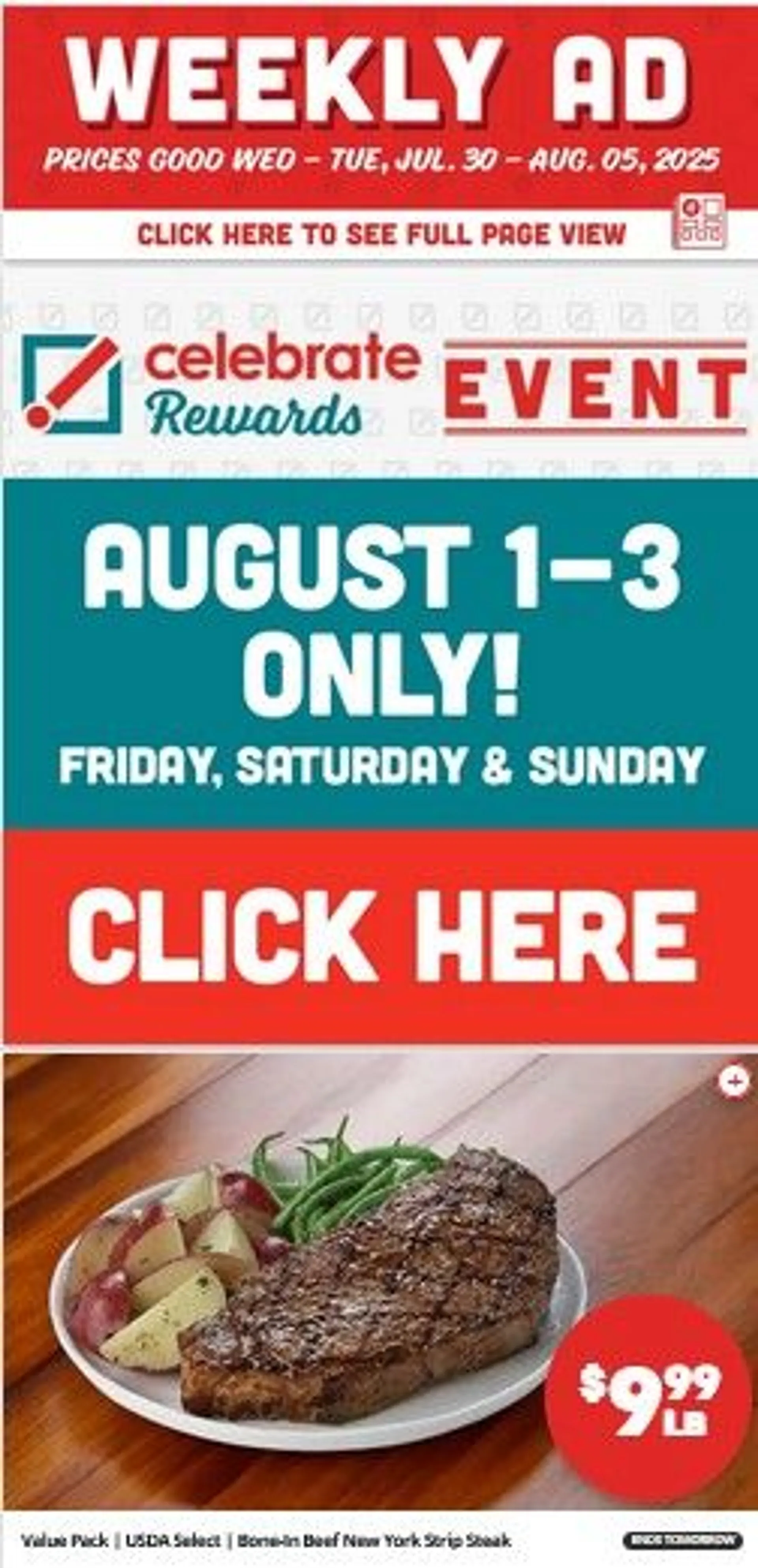 Weekly ad Brookshire Brothers  Sales from July 29 to August 5 2025 - Page 1