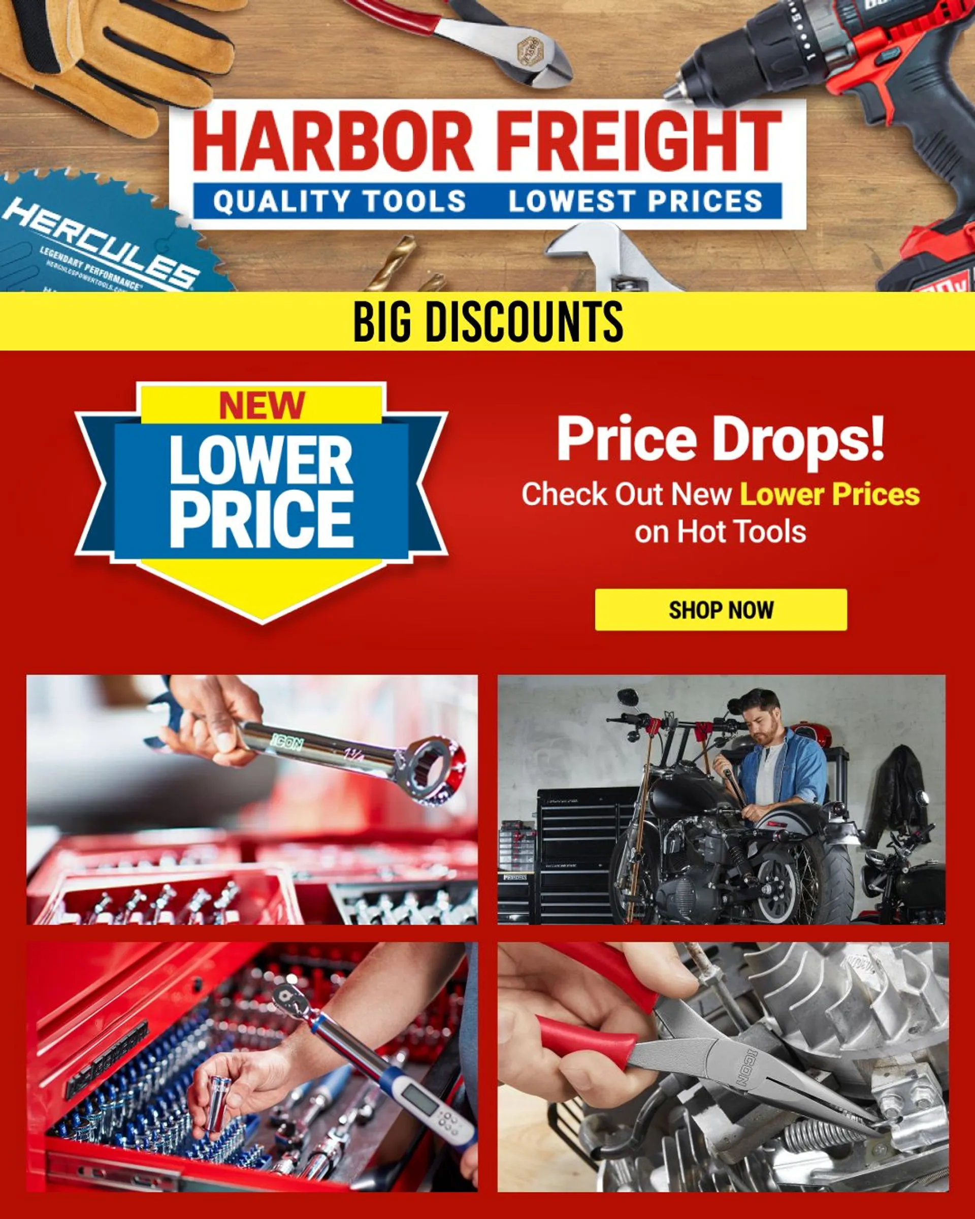 Weekly ad HARBOR FREIGHT SALES from July 19 to August 2 2024 - Page 