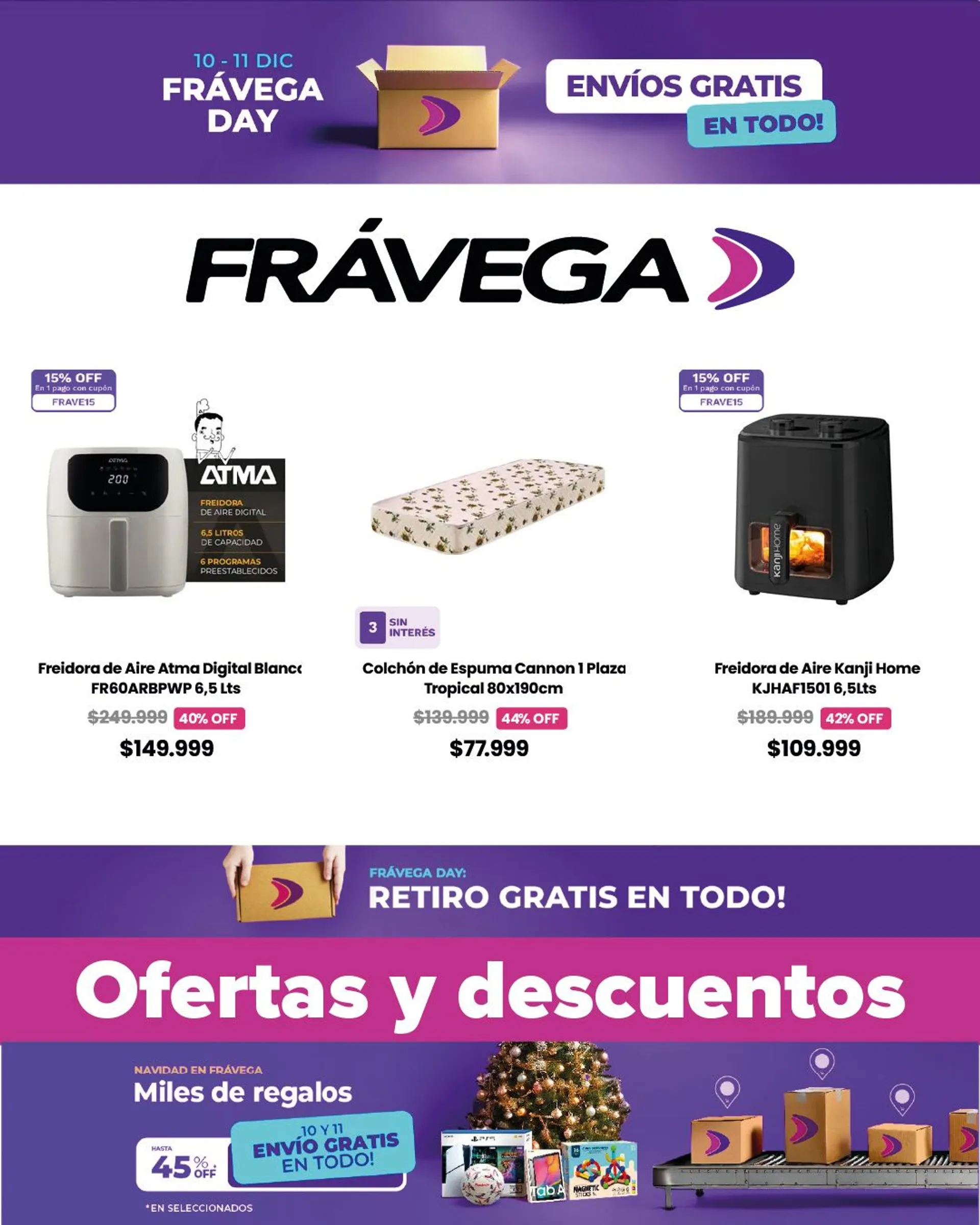 Ofertas de Fravega Ofertas semanales 10 de diciembre al 12 de diciembre 2024 - Página  del catálogo