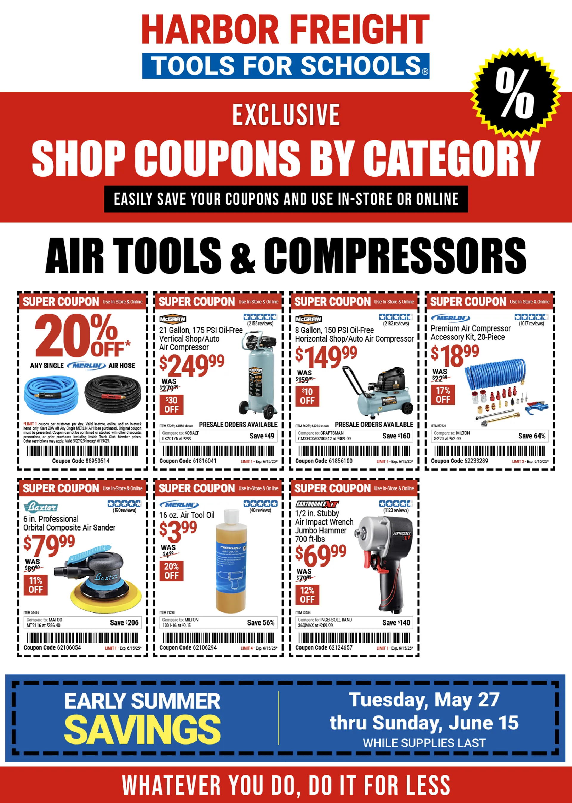Weekly ad Harbor Freight Current weekly ad from June 2 to June 18 2025 - Page 