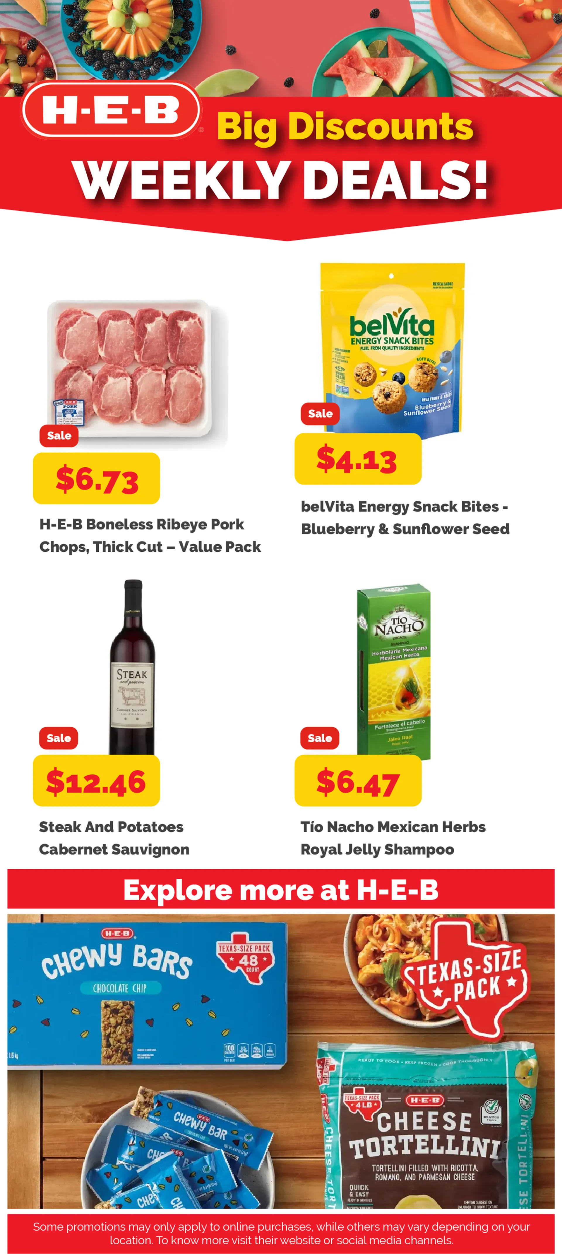 Weekly ad H-E-B Weekly Ad from May 28 to June 12 2025 - Page 1