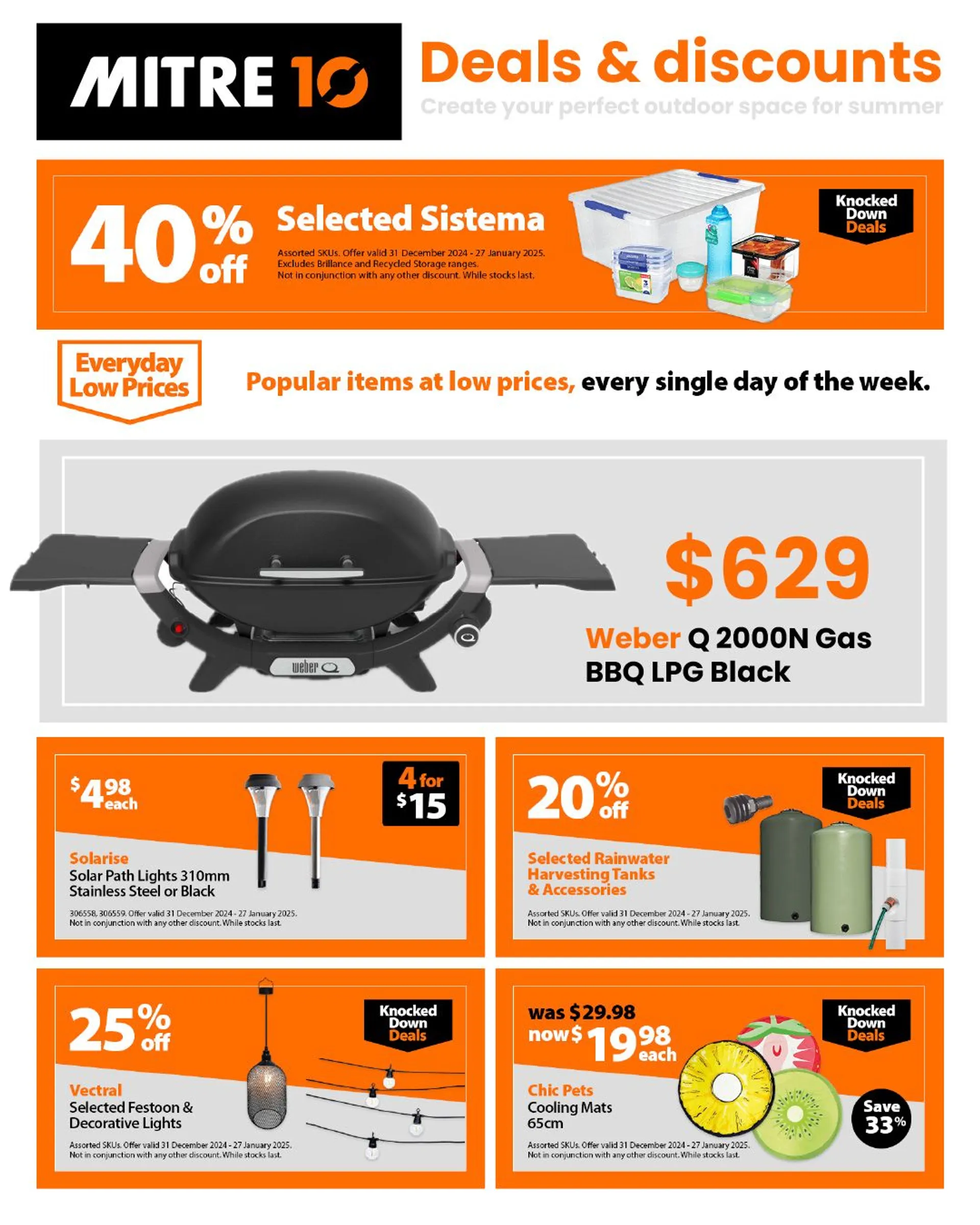 Mitre 10 Weekly Offers from 17 January to 27 January 2025 - Catalogue Page 