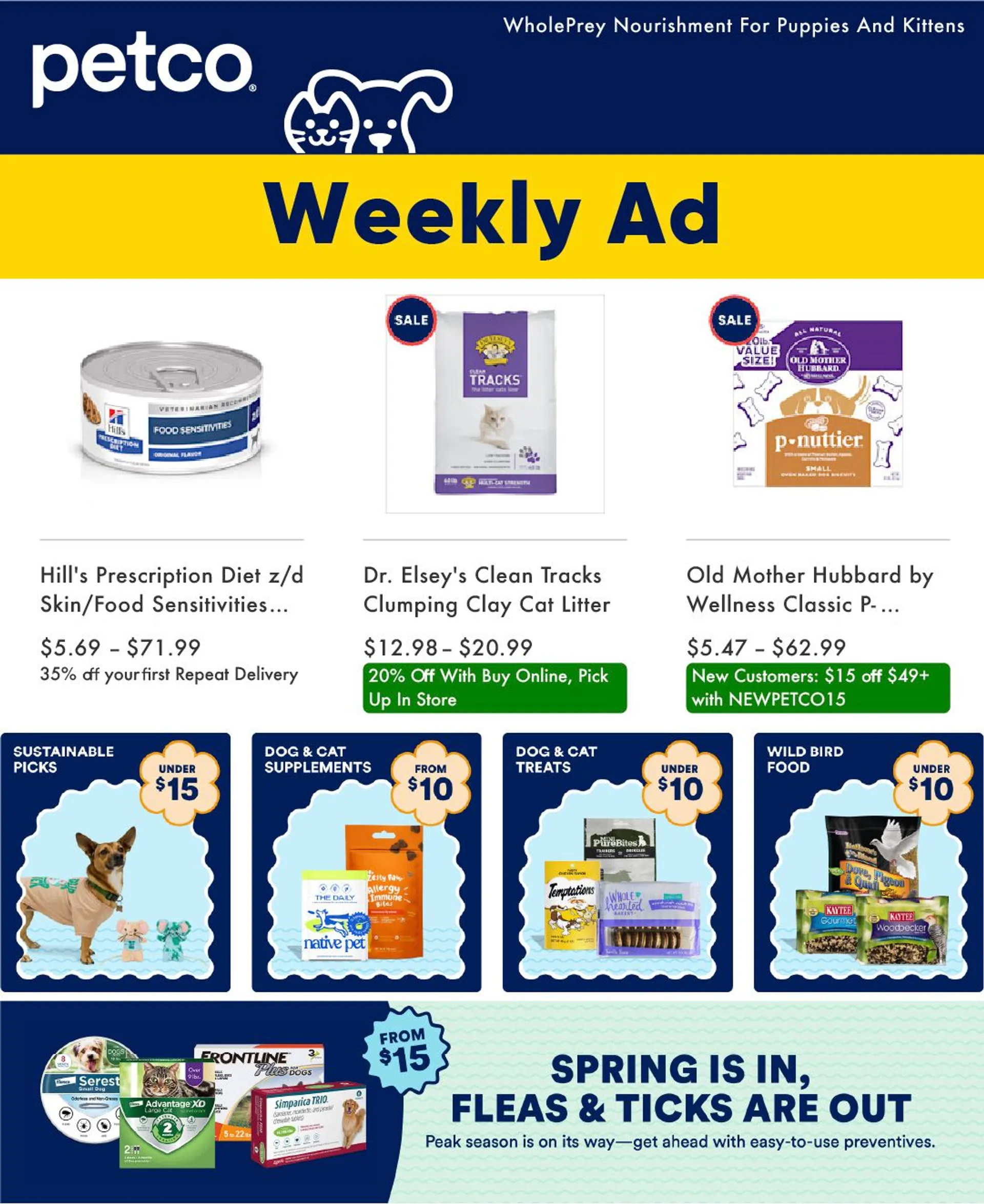 Weekly ad Petco Weekly Ad from April 30 to May 14 2025 - Page 