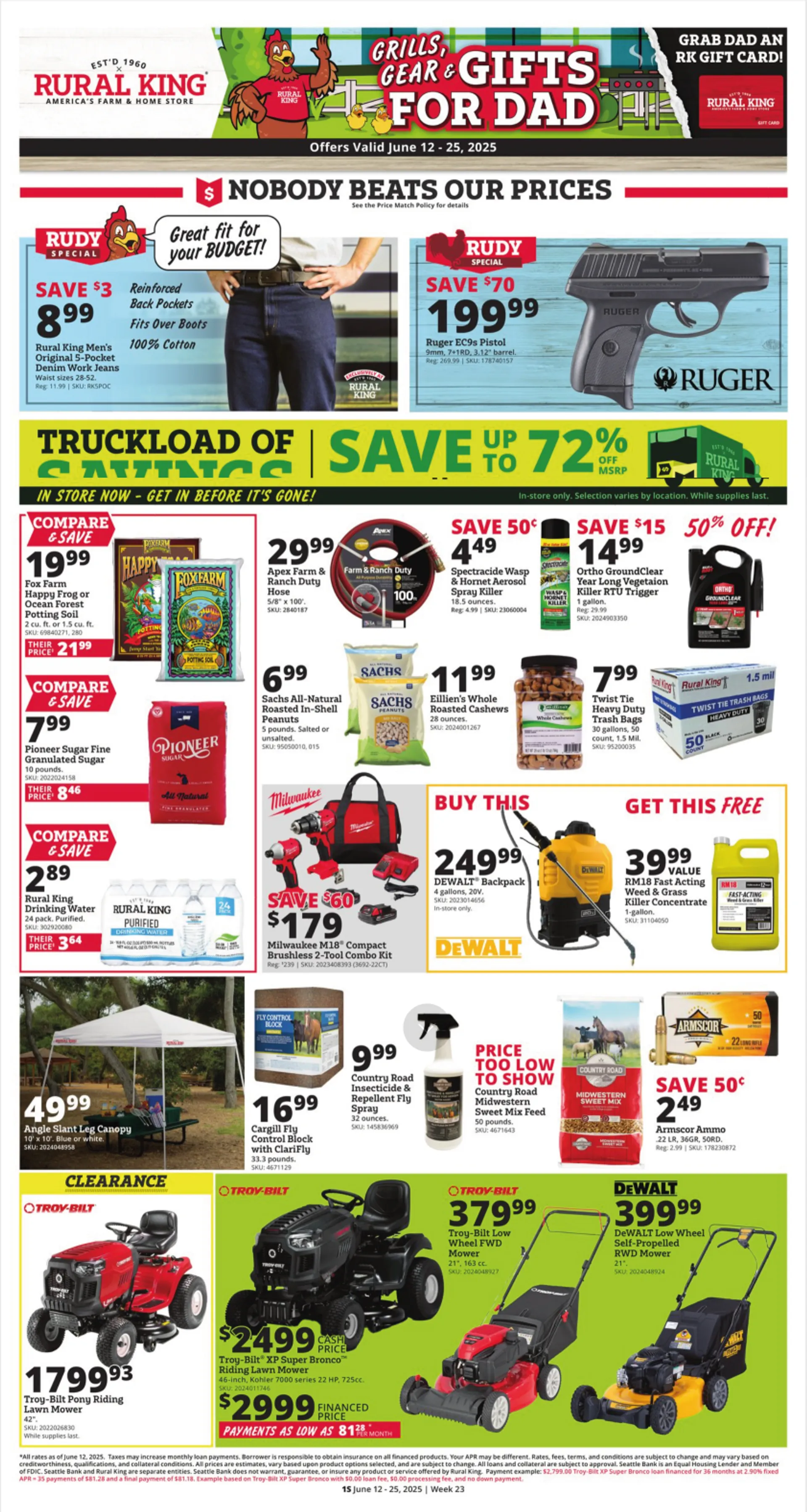 Weekly ad Rural King Weekly Ad from June 12 to June 25 2025 - Page 1