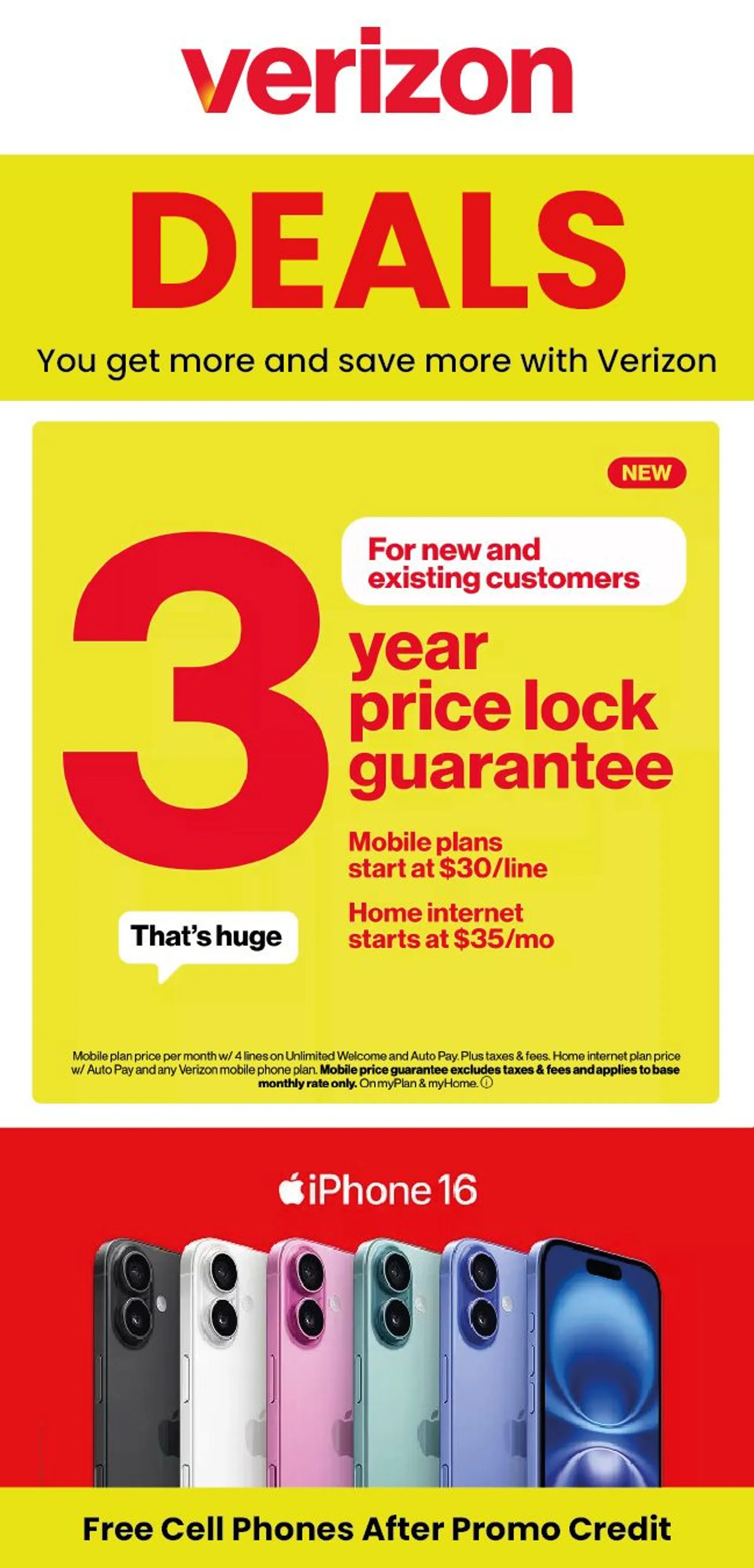 Weekly ad Verizon Weekly Ad from April 29 to May 13 2025 - Page 1