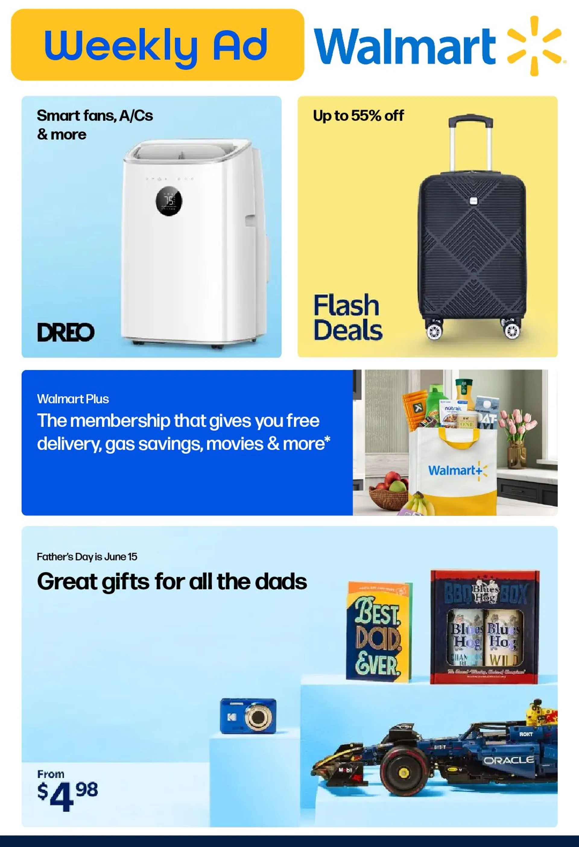 Weekly ad Walmart Gifts for Father's Day from May 13 to June 15 2025 - Page 