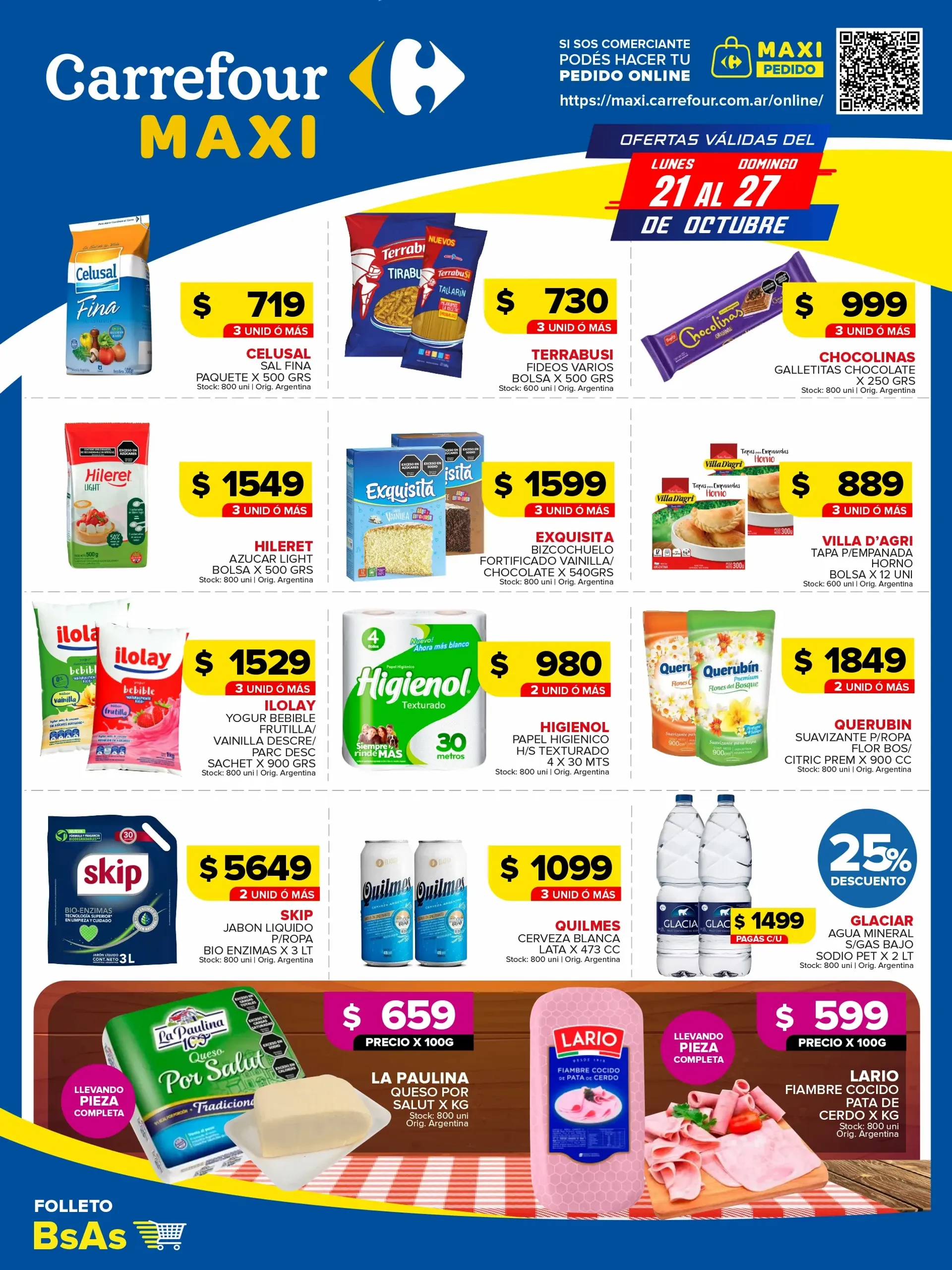 Ofertas de Carrefour Maxi Ofertas y descuentos 21 de octubre al 27 de octubre 2024 - Página  del catálogo