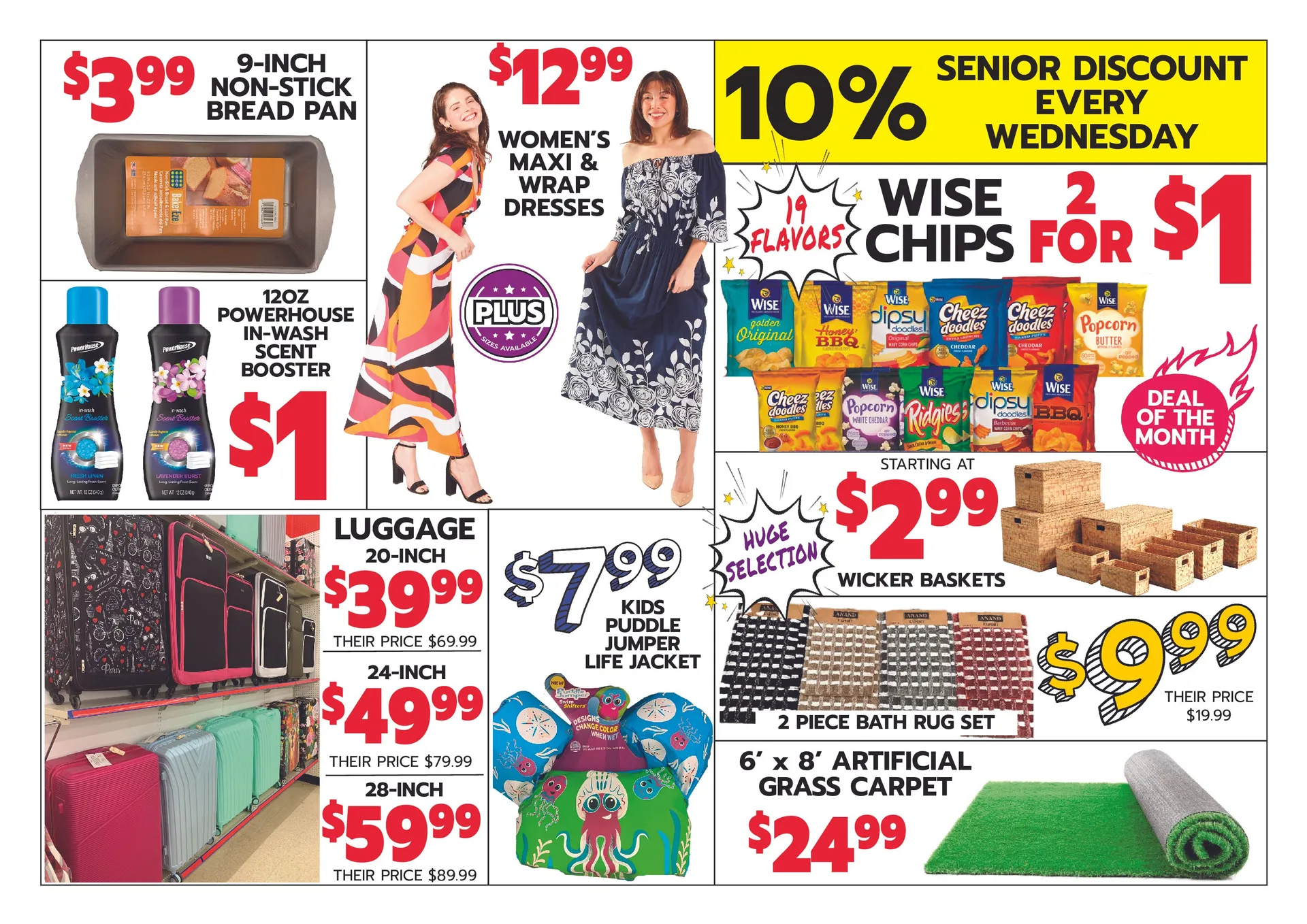Weekly ad ROSES DISCOUNT STORE SALES from May 12 to May 31 2024 - Page 