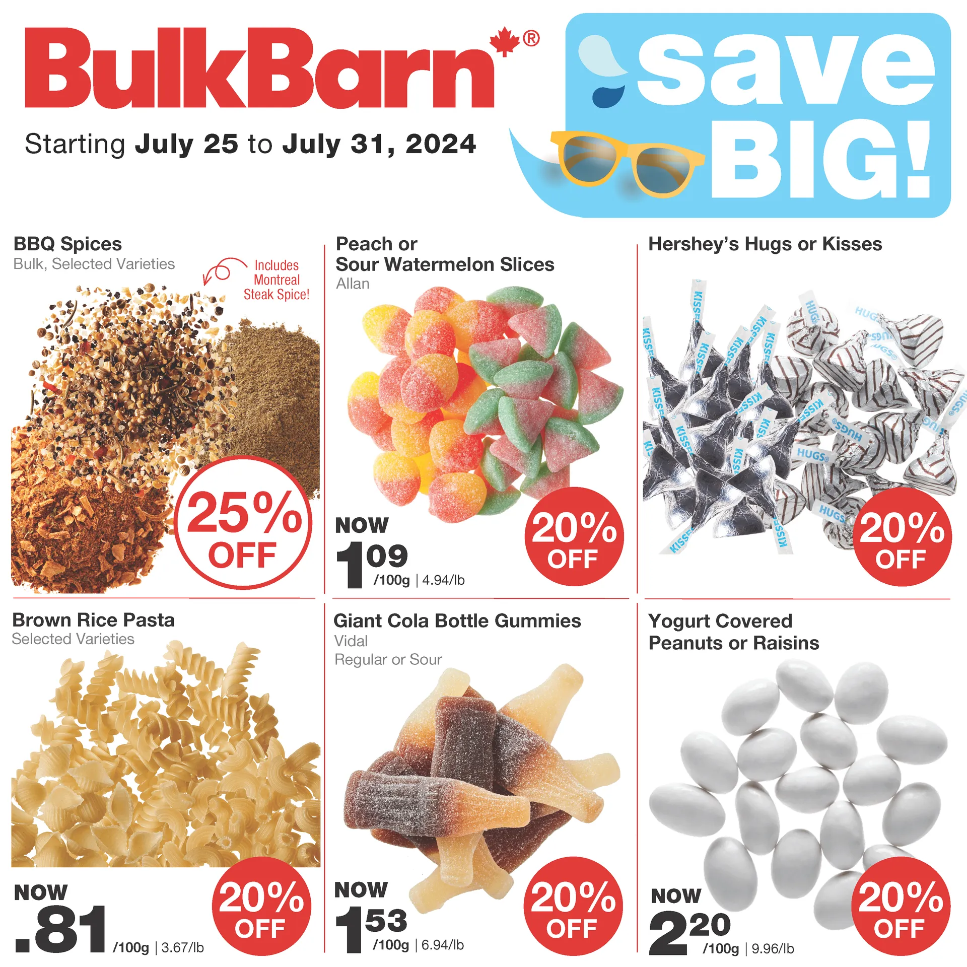 BULK BARN WEEKLY FLYER from July 25 to July 31 2024 - flyer page 