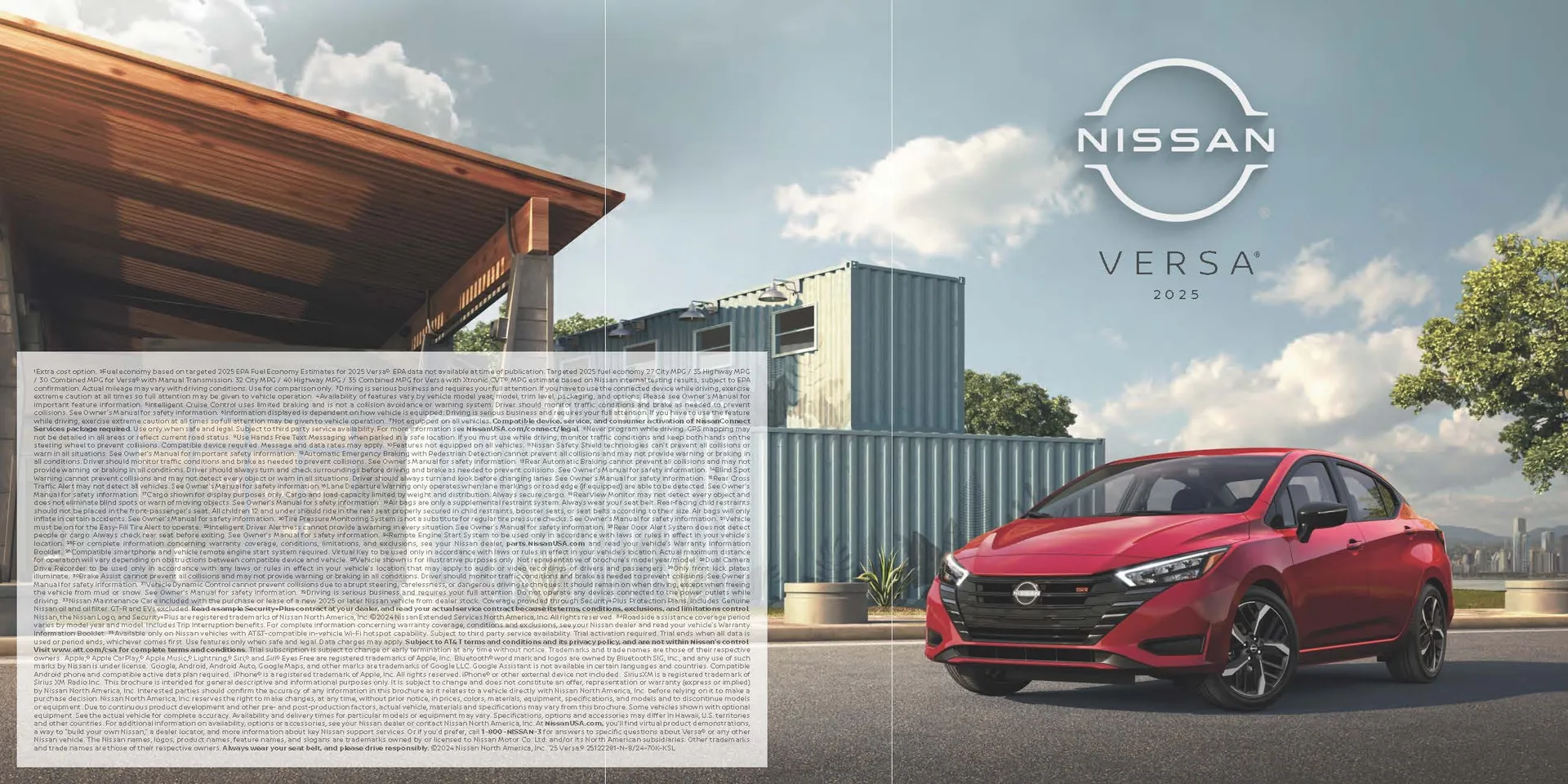 Weekly ad Nissan Versa from November 22 to March 31 2025 - Page 