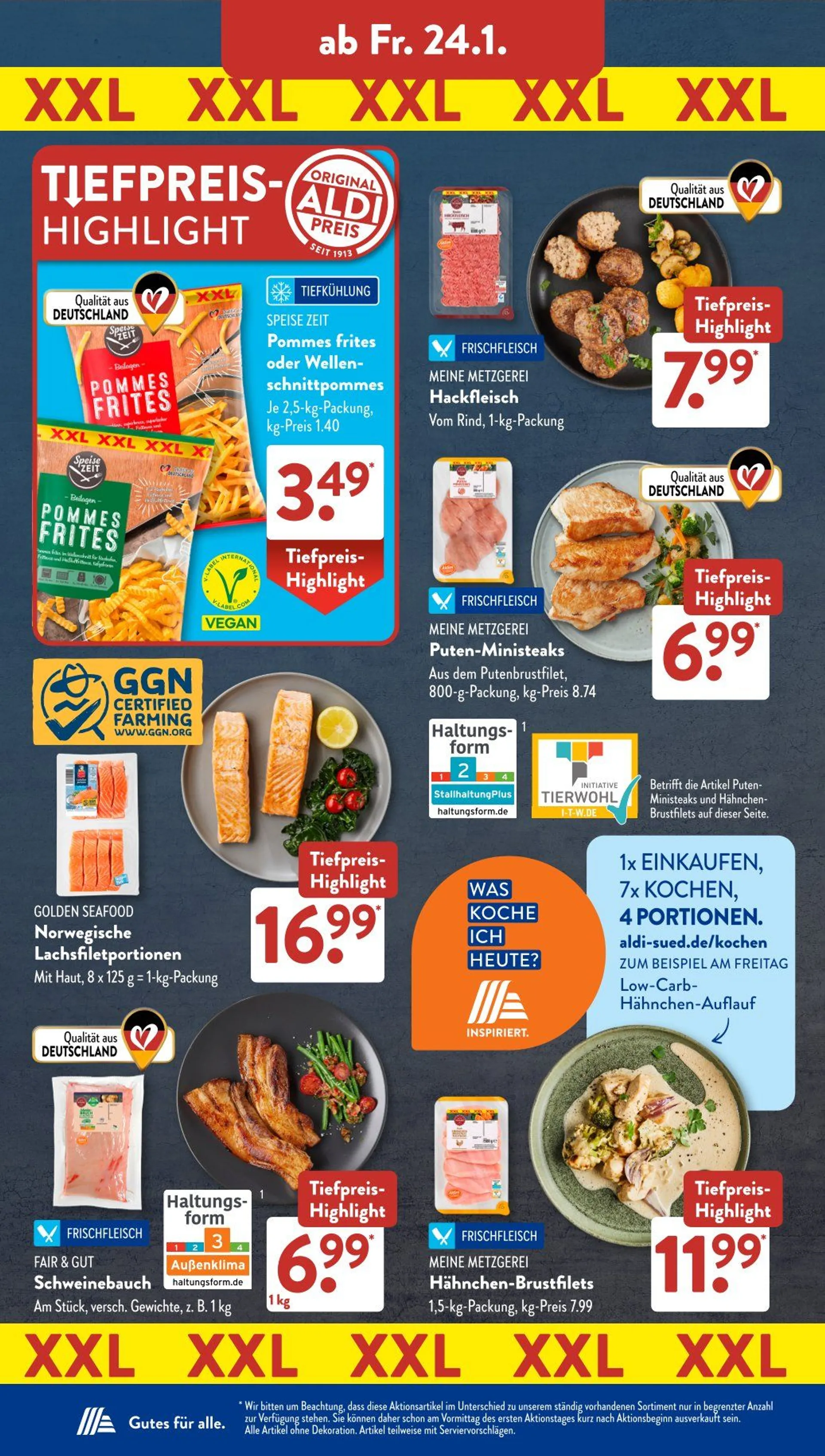 ALDI SÜD Prospekt von 20. Januar bis 25. Januar 2025 - Prospekt seite 21