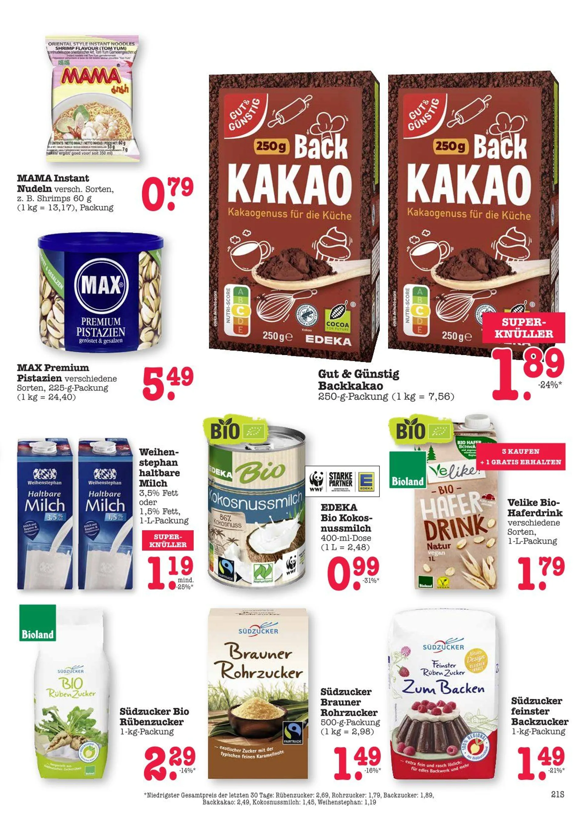 Edeka Prospekt von 28. Oktober bis 2. November 2024 - Prospekt seite 21