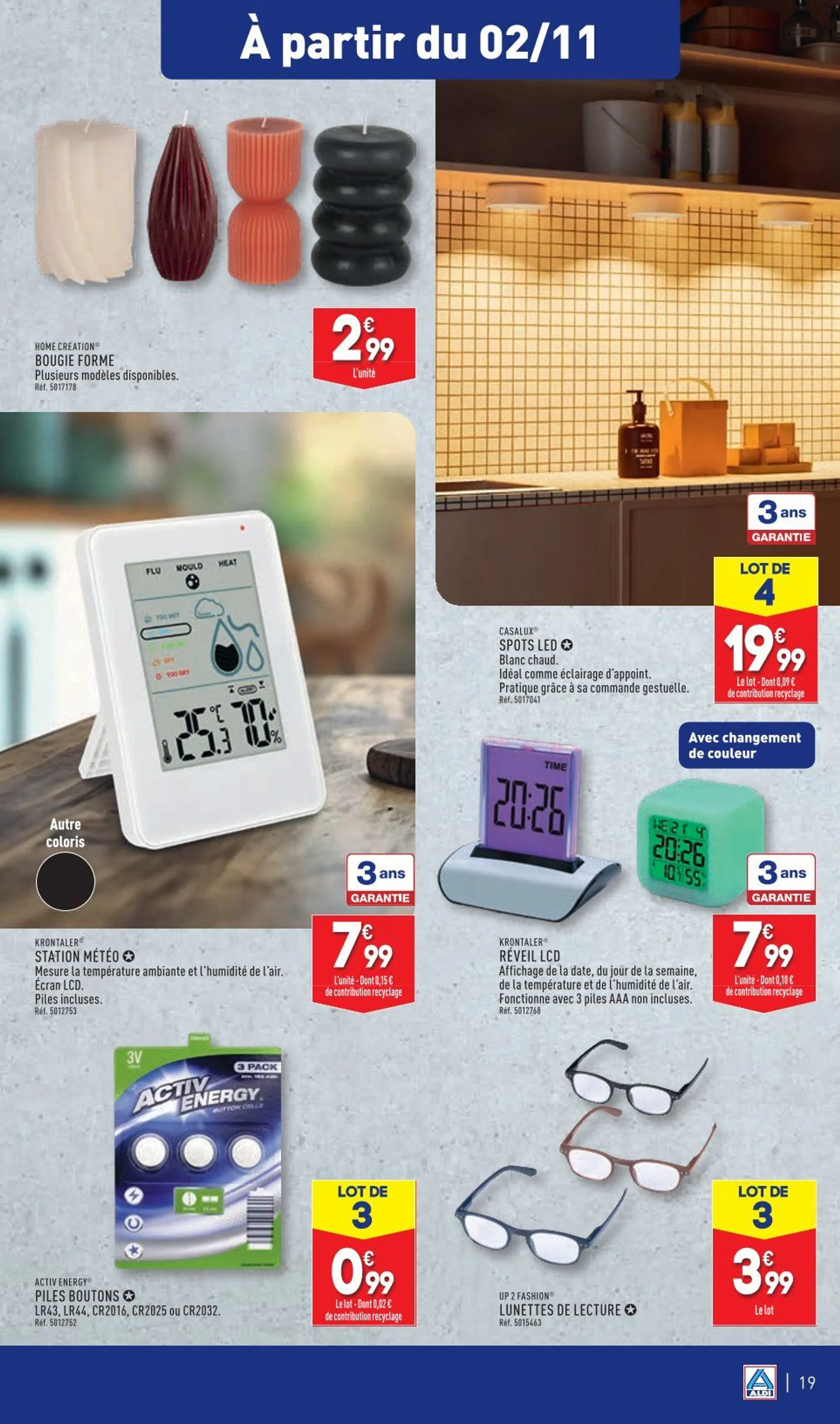 ALDI Brochures Offres du 29 octobre au 4 novembre 2024 - Catalogue page 21